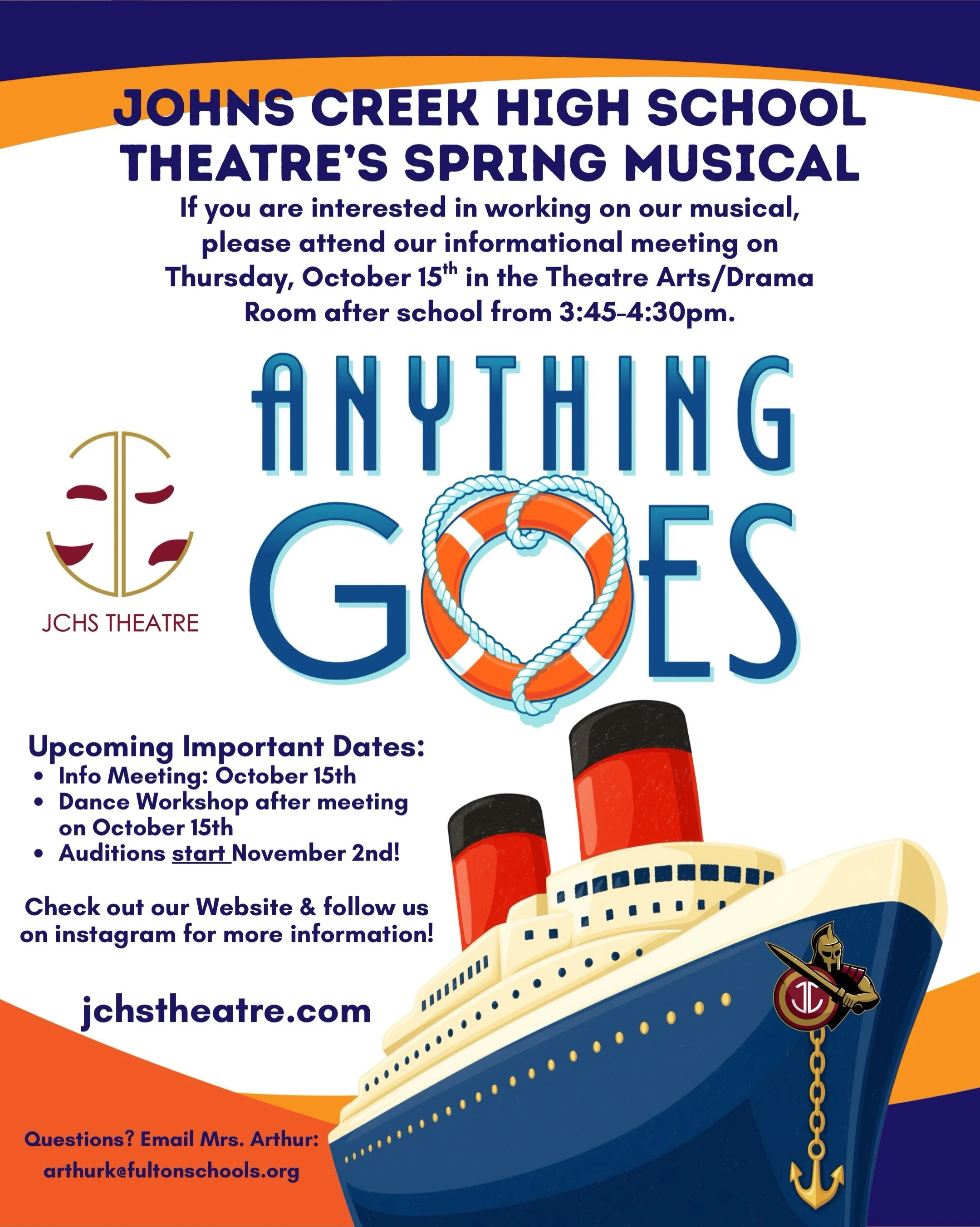All aboard! Hope to see you on Thursday!