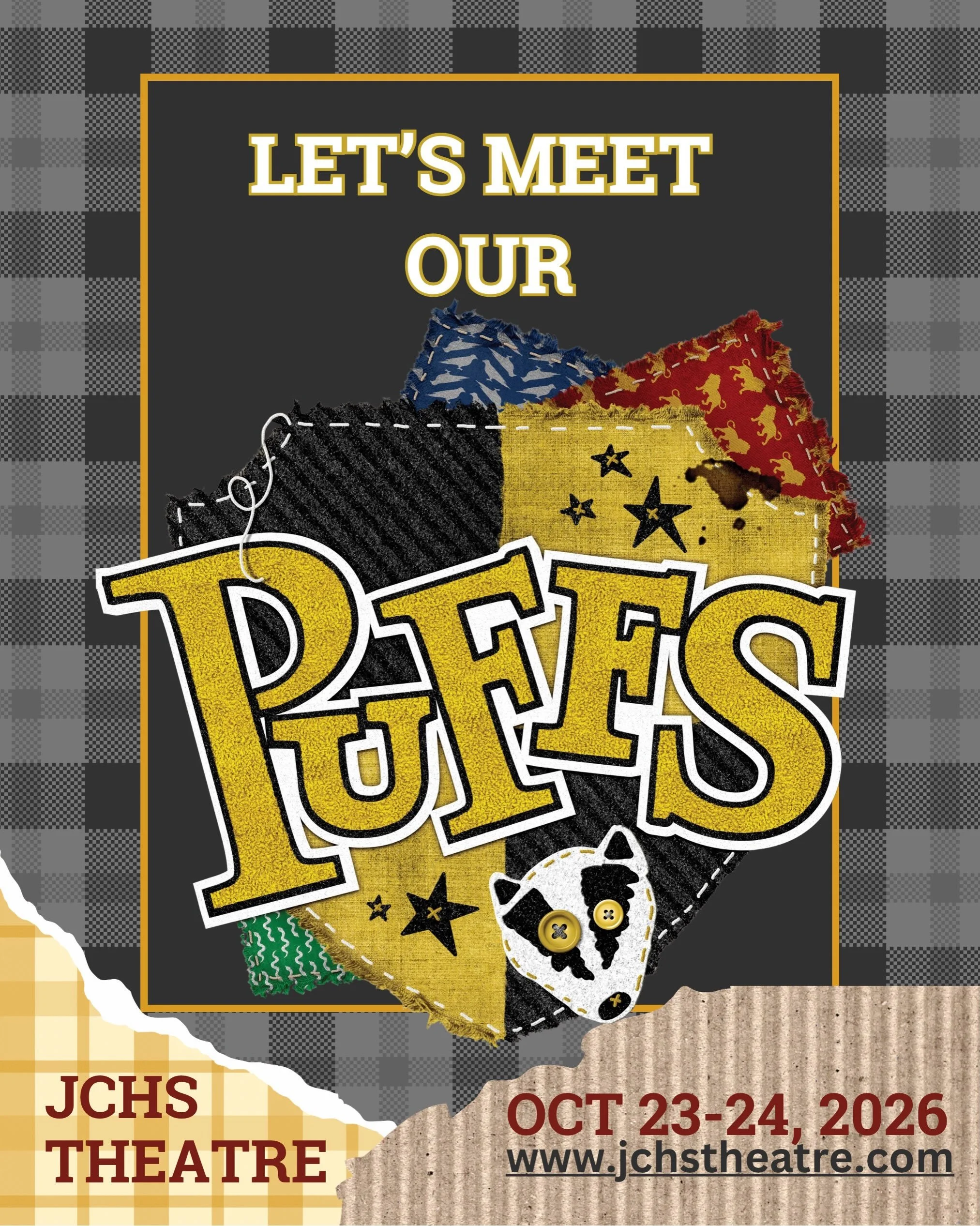 Meet the cast PART TWO! 
#puffsplay #jchsgladiators #thirdornothing