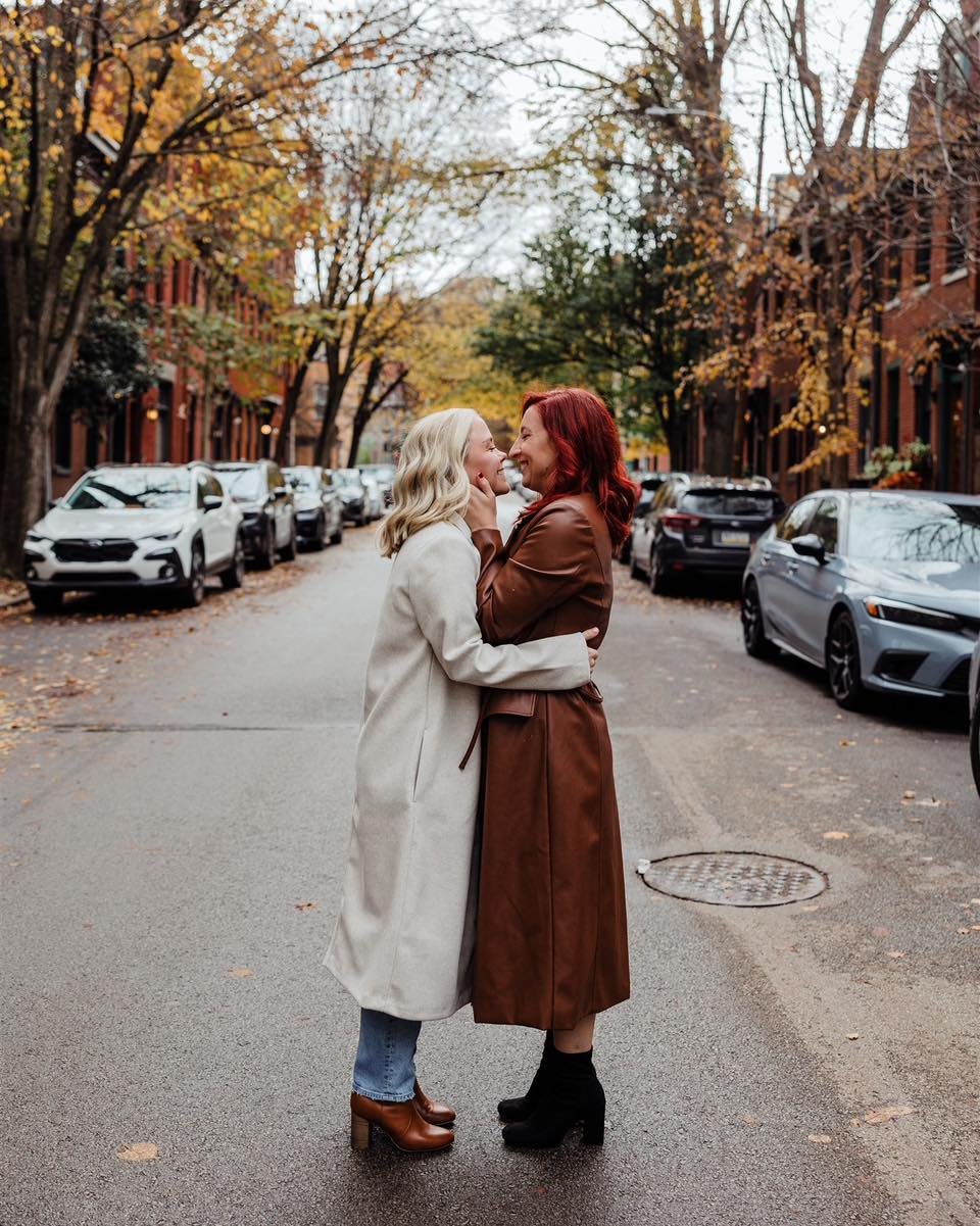Julia &amp; Brittany&rsquo;s Engagement Session - Part 2 Mexican War Streets Pittsburgh, PA 🤍☺️