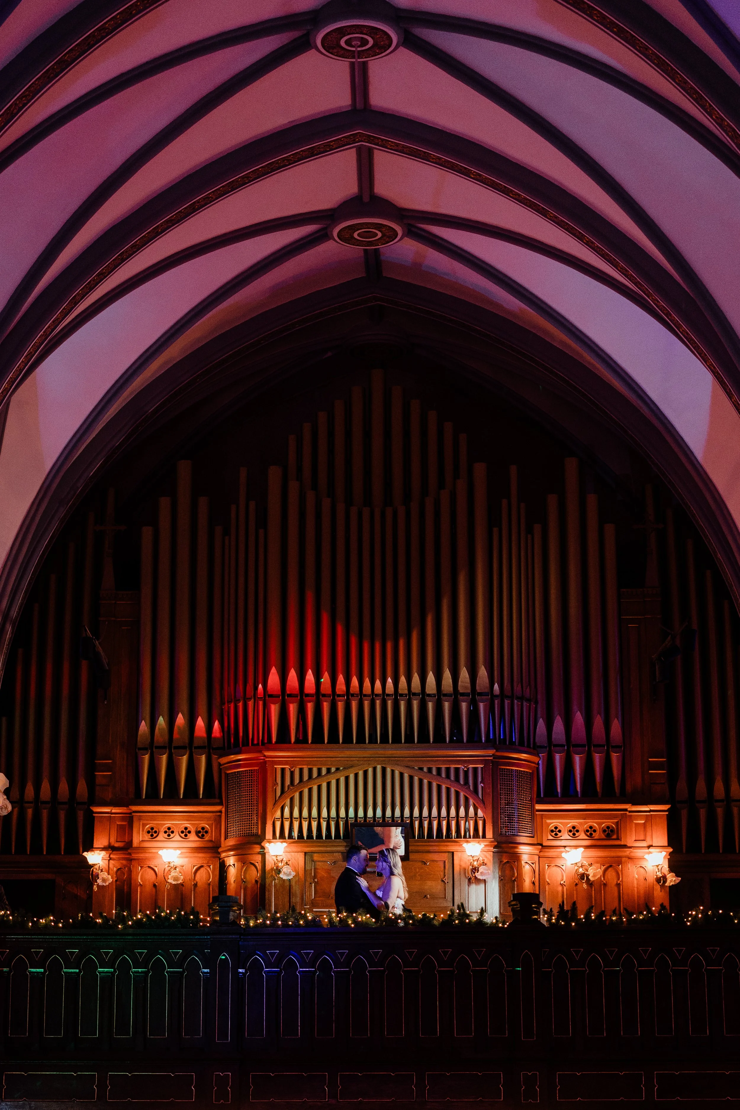 Noel &amp; Mike | A Snowy Winter Wedding at The Grand Halle, Johnstown PA