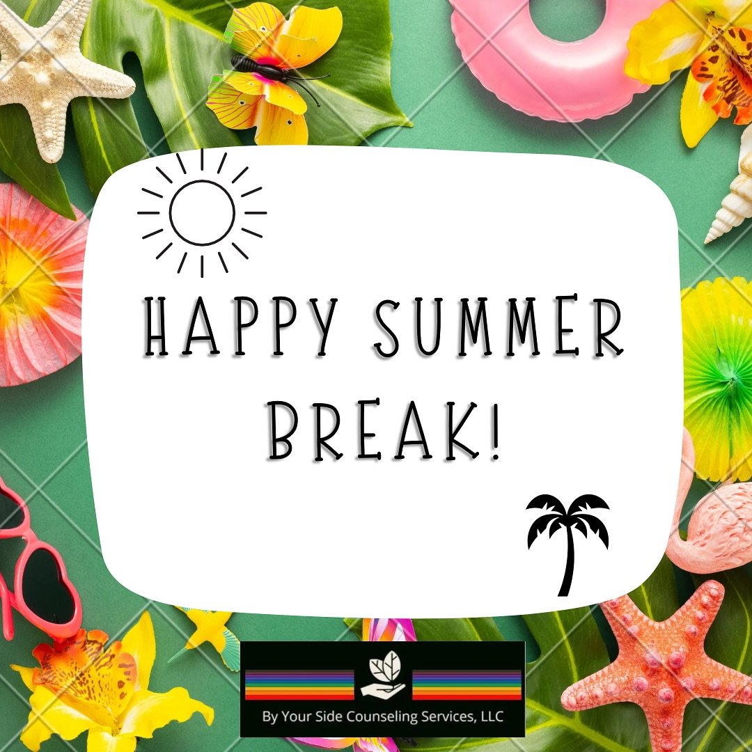 Summer break is here, or just around the corner for our kiddos! We hope everyone has a safe and fun summer. Keep in mind, we can still work on our mental health when the sun is shinning! Contact us today to hear about our current and upcoming summer 