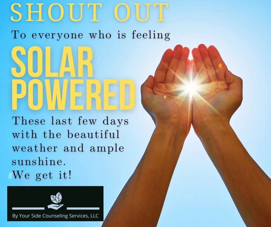 Extra sunshine, fresh air, and warmer weather can bring a natural boost to our mood and we often find ourselves feeling a little more energized and &ldquo;solar powered&rdquo; this time of year.

But our mental health isn&rsquo;t meant to be carried 