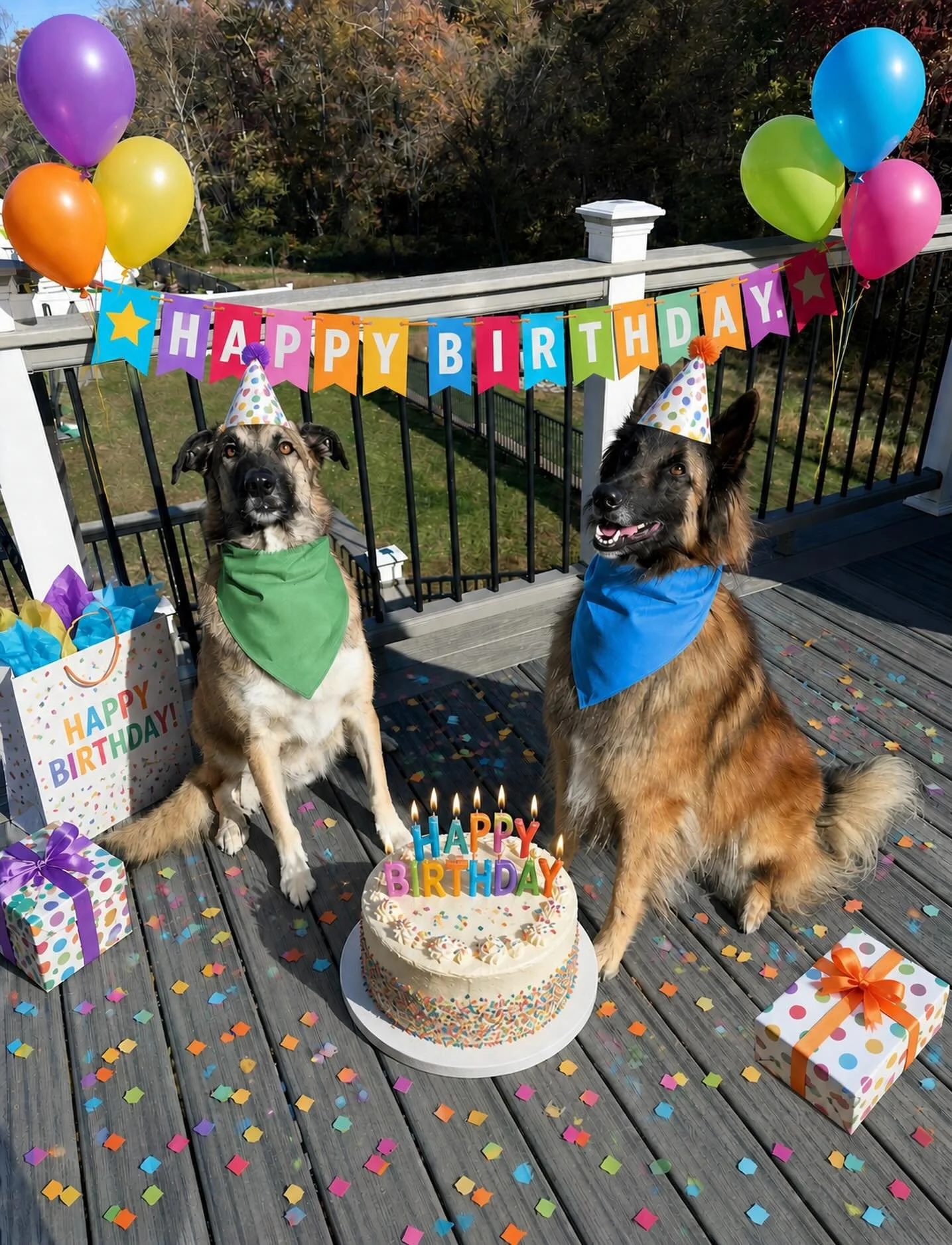 Happy birthday to my puppy cousin Beckett! 🎉