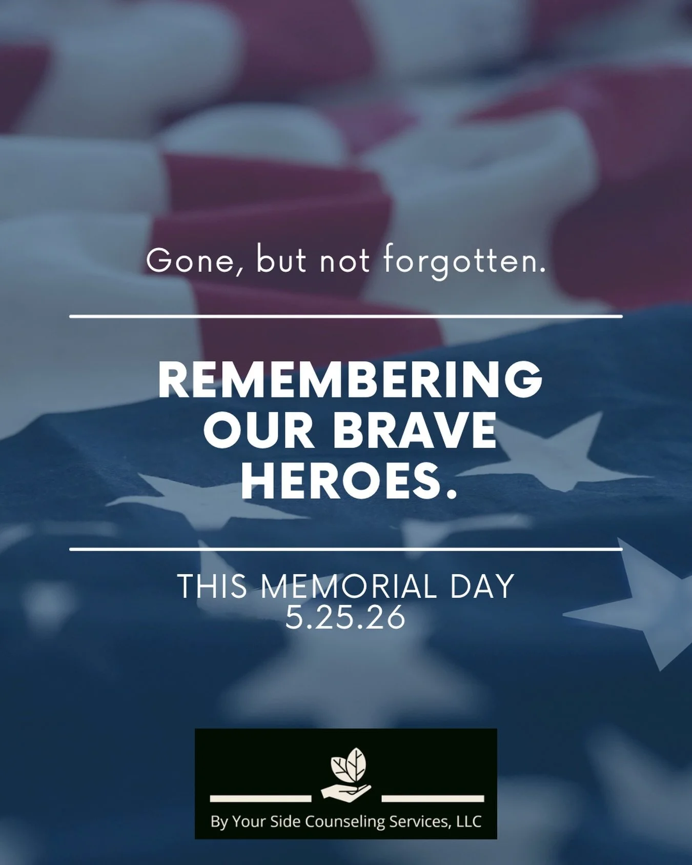 Memorial Day is more than a long weekend.
It is a time to remember the people who left behind families, friends, and futures so others could live freely. Their sacrifice deserves more than a moment. It deserves remembrance, gratitude, and honor. 

To