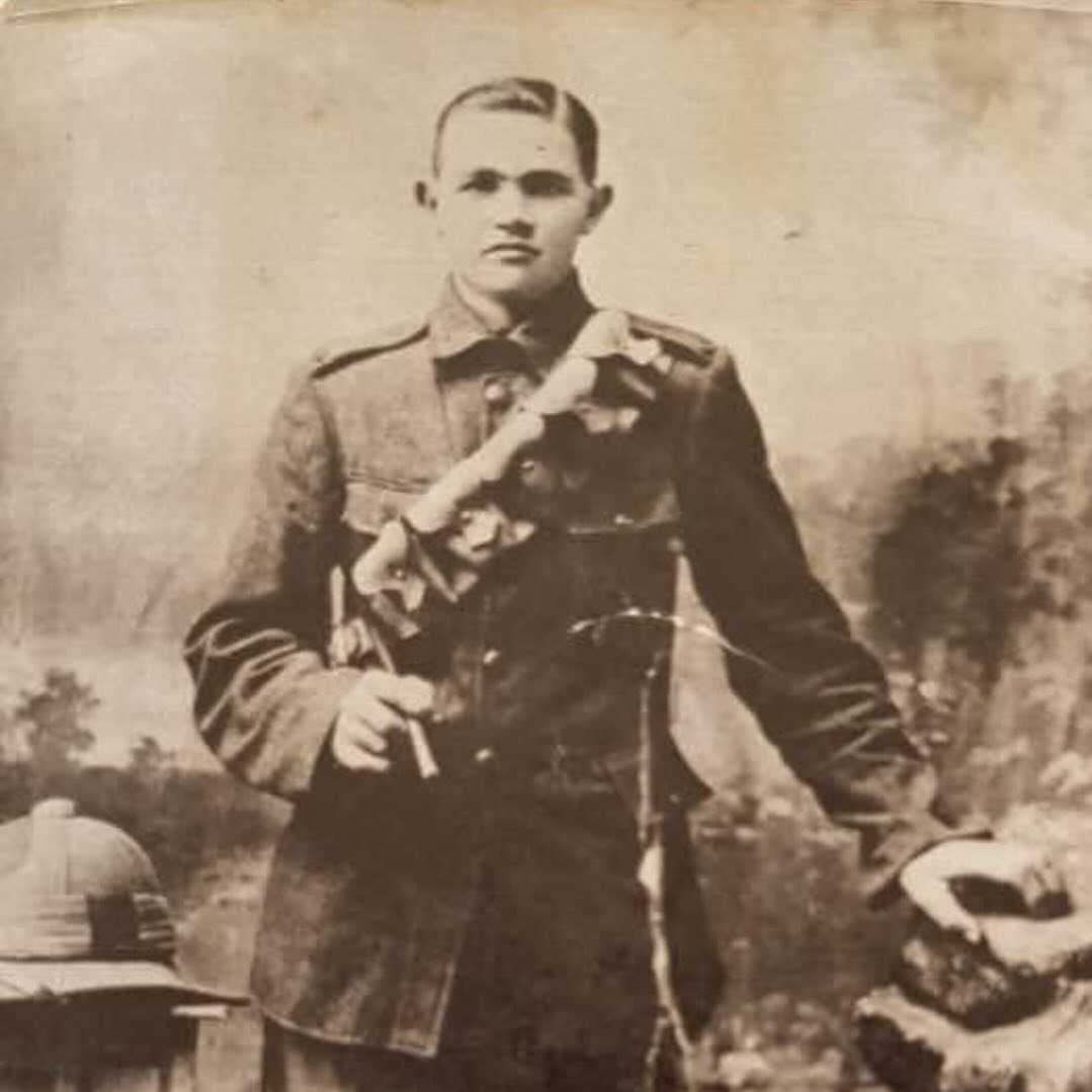 ANZAC DAY... it is always an emotional time for me &amp; a time to reflect &amp; remember those that have served to protect the freedoms that we take for granted today...

This is Sgt Leslie Swindlehurst (my Grandfather) born 10 October 1894 &amp; di