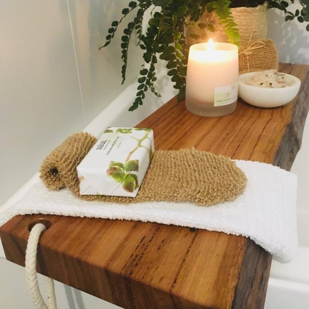 Mother&rsquo;s Day is just around the corner &amp; if you are stuck for gift ideas for Mum why not treat her to something different this year with one of our handcrafted bath caddies - perfect for those long soaks in a hot bath 🛁

We have 1 of these