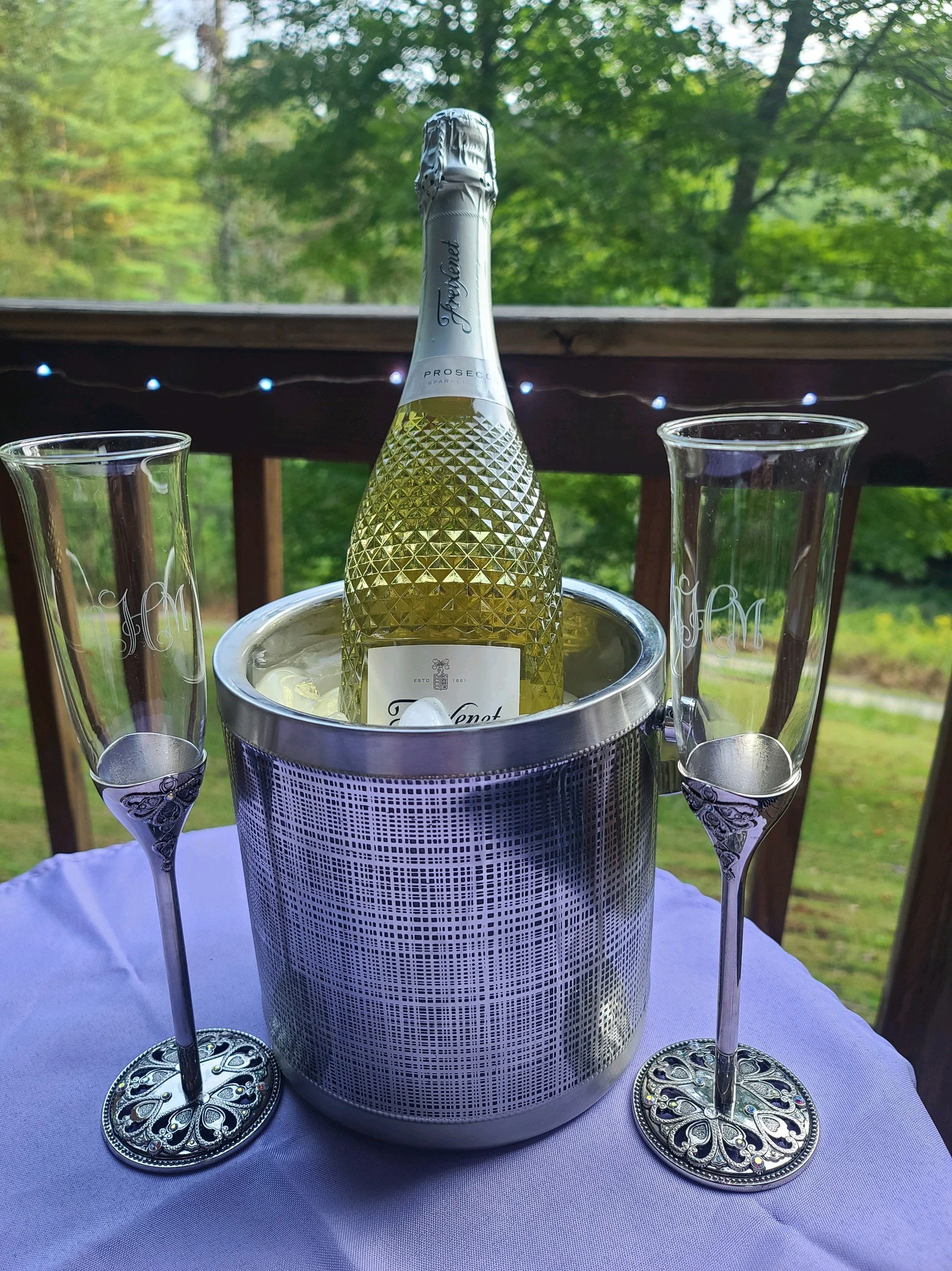 Large Party of Adults Arrival Treats- 2 Bottles of Chilled Sparkling White Wine, 2 Bottles of Select Red Wine , A Tray of  Appetizers, and 2 Dozen Chocolate Covered Strawberries