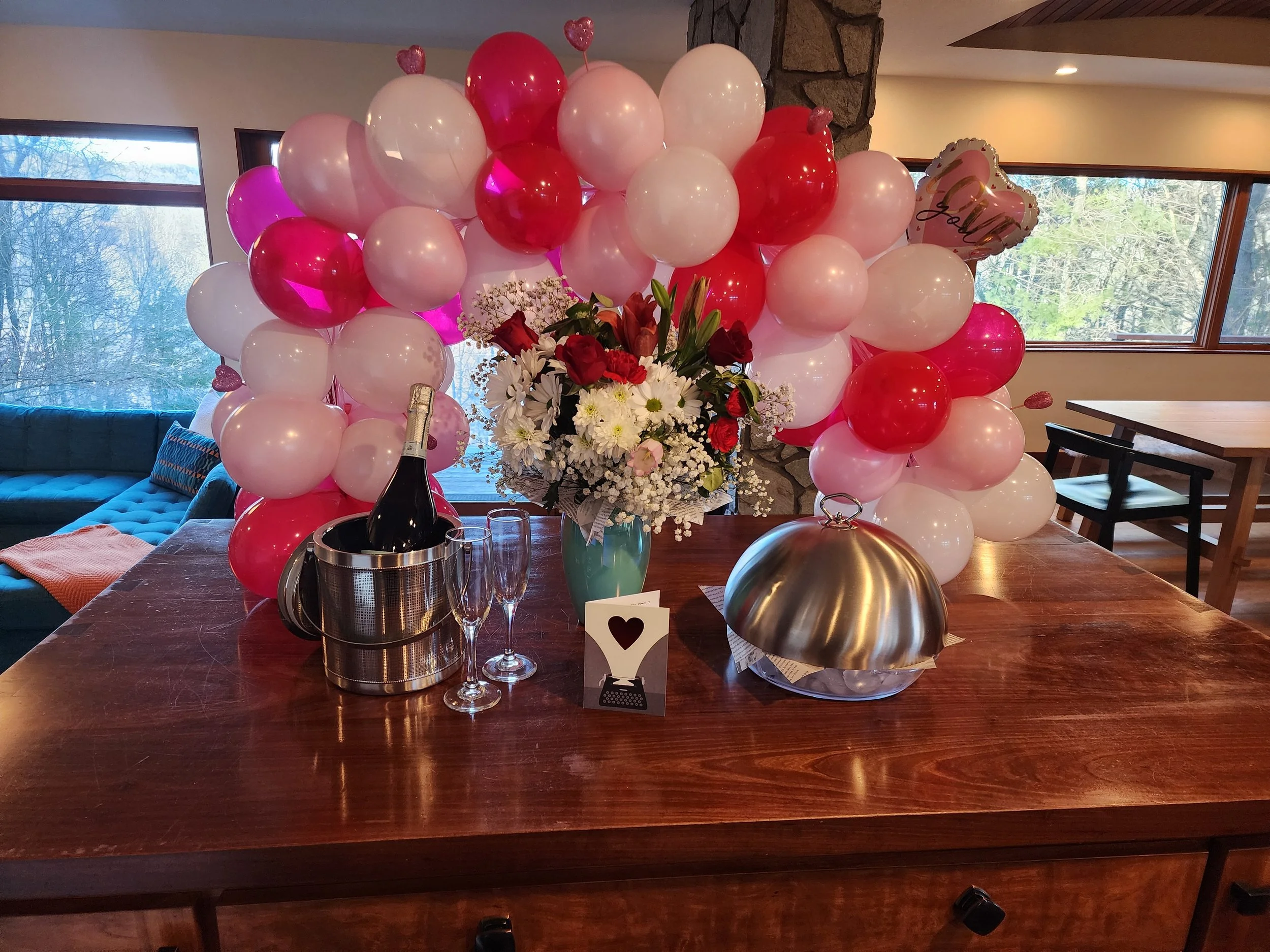 Table Top Balloon Arch