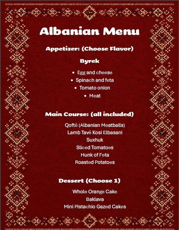 Albanian Dinner
