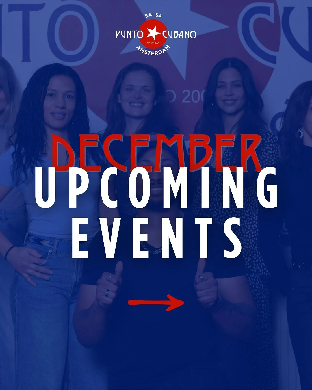 ✨&nbsp;December is heating up at Punto Cubano Salsa Amsterdam!

Join us for Cuban salsa classes, styling workshops, beginner try-outs and social dance evenings &mdash; all in the heart of Amsterdam.💃🕺

🎉&nbsp;Upcoming December Events:

📌&nbsp;Beg