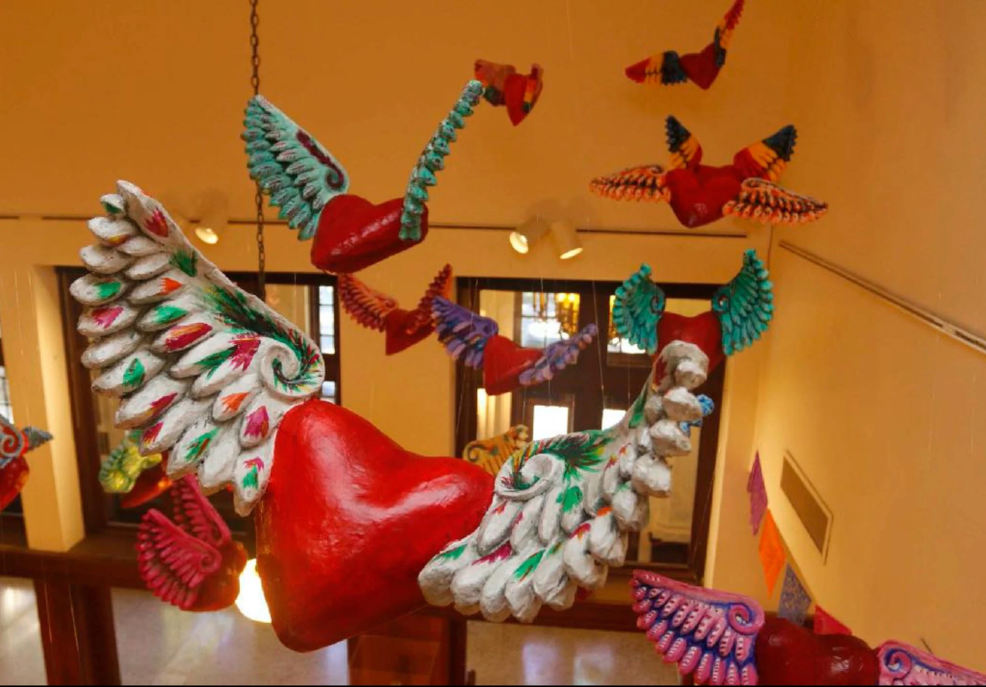 Detail of the installation