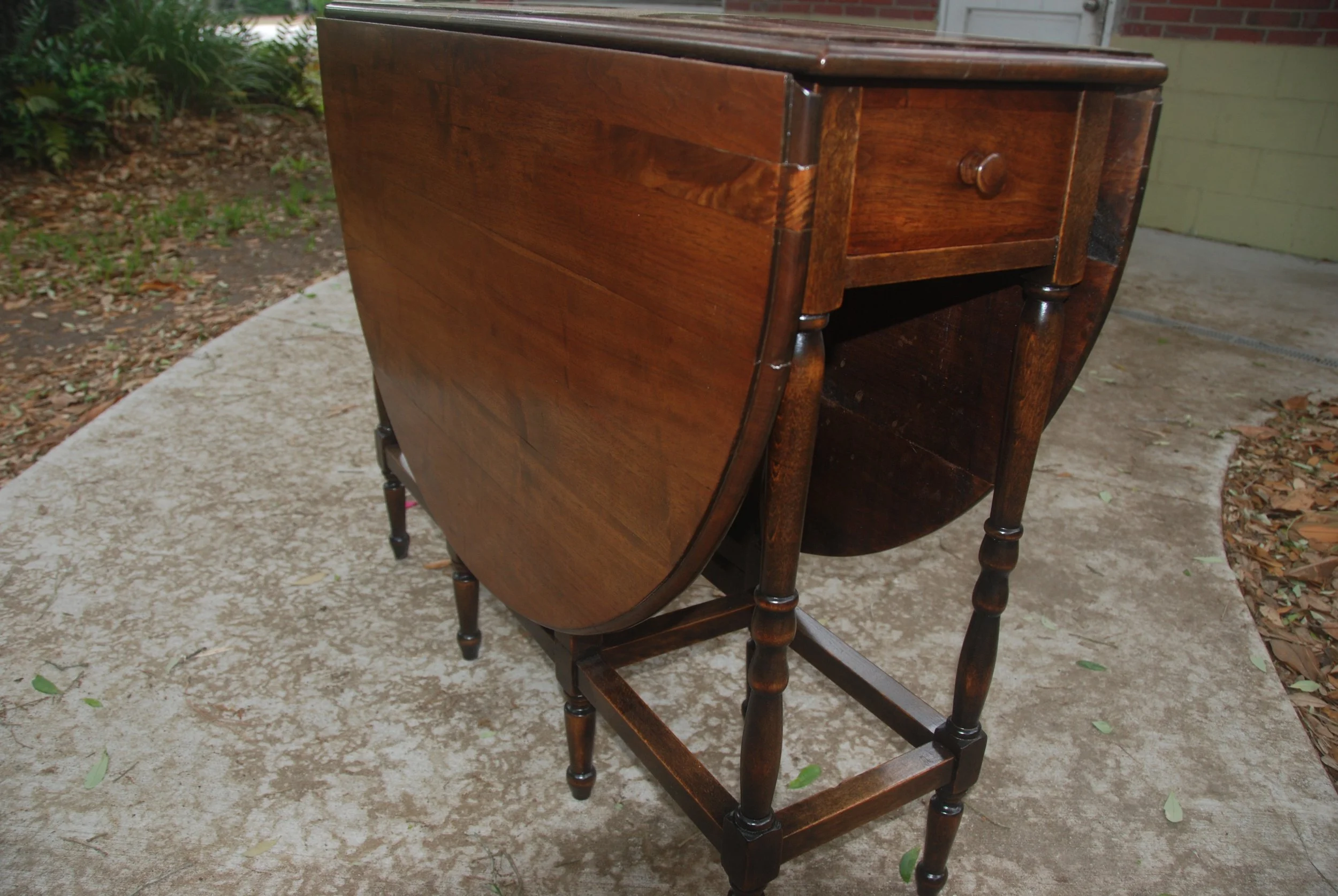 Gate Leg Table Repair Chehaw River Woodworks