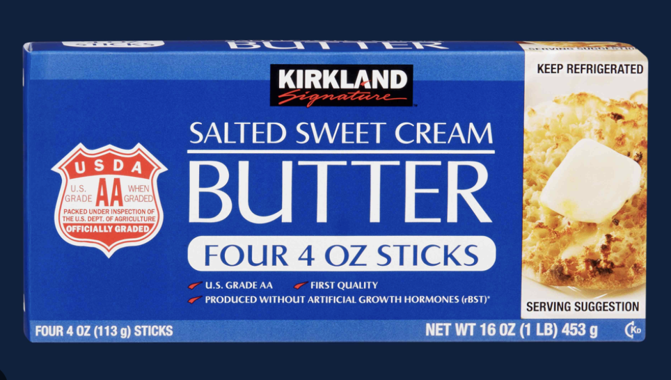 Butter (1 lb/ 4 sticks)