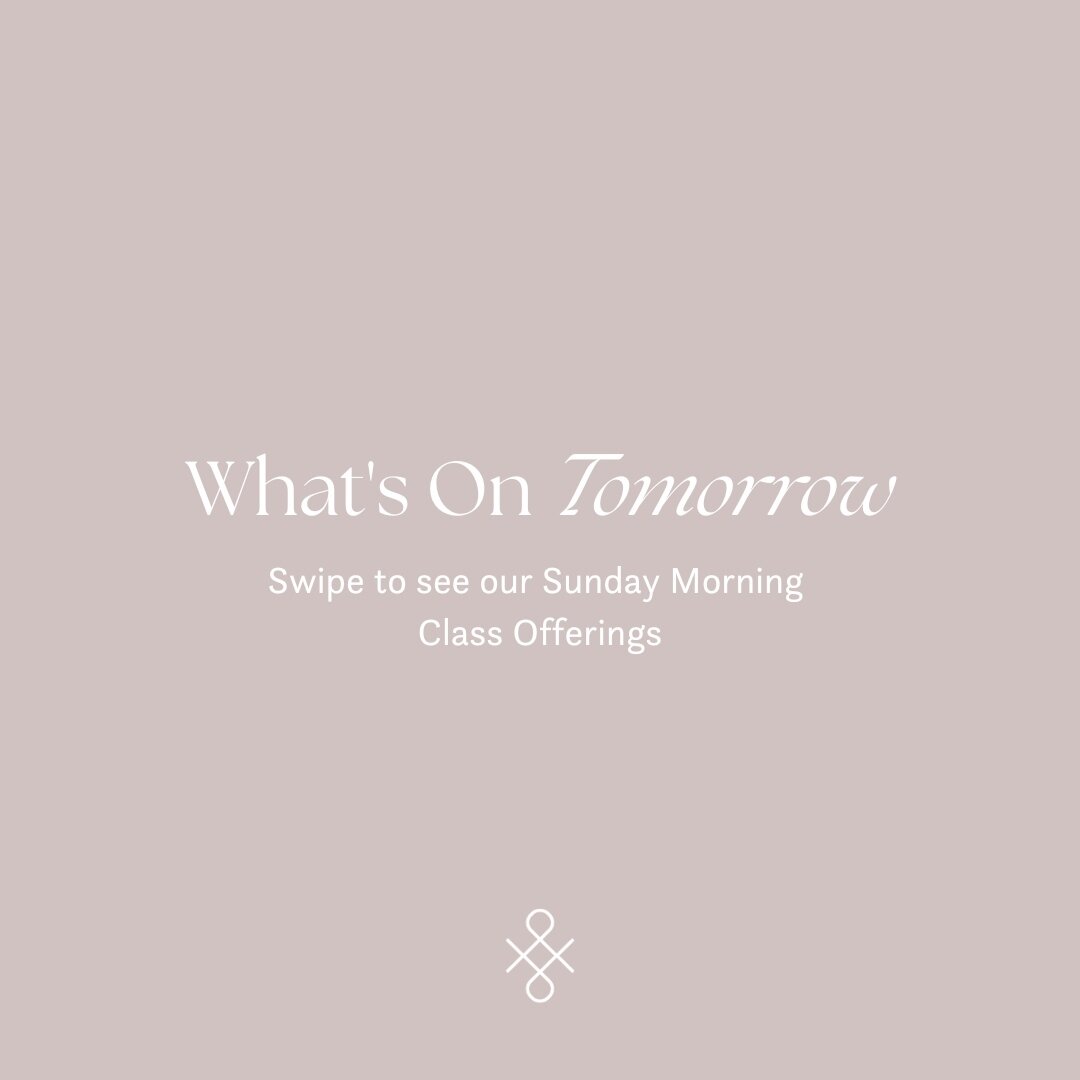 Planning out your Sunday ... ?⁠
⁠
Let us help beautiful ...⁠
⁠
And as you do, ⁠
⁠
Here's your gentle reminder⁠
⁠
To give yourself space and grace to pick and choose whatever kind of movement works best for YOU today and tomorrow. ⁠
⁠
Gentle, intense,