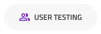 User testing tag