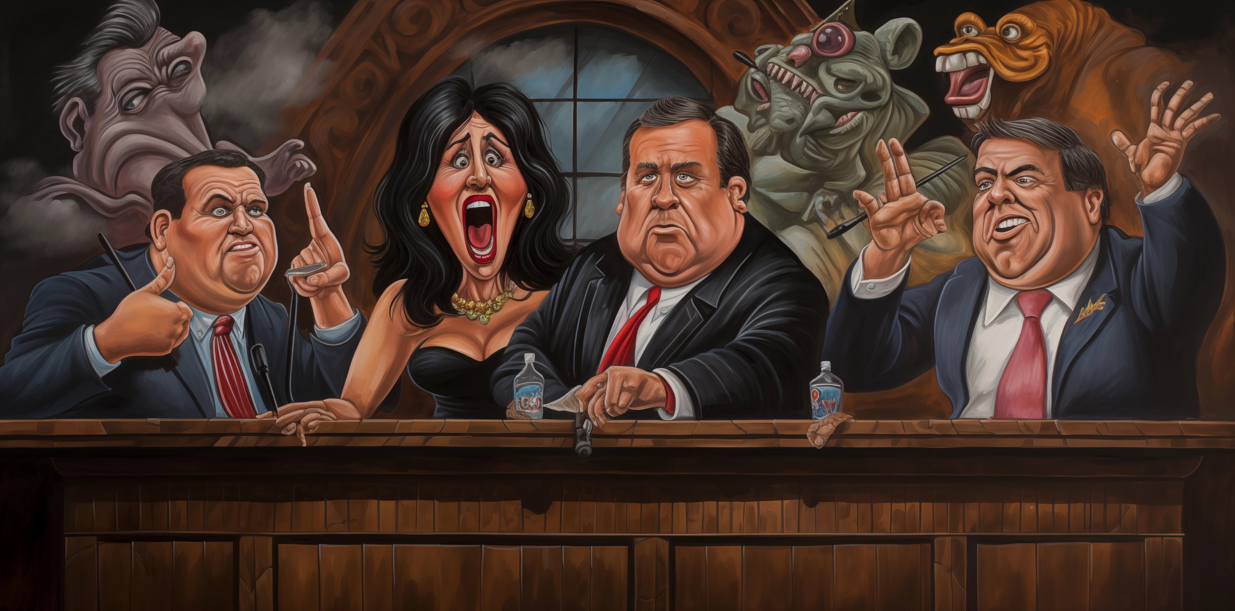 Dec. 7th, 2023: Nikki Haley, Ron DeSantis, Vivek Ramaswamy, Chris Christie clash at republican presidential nomination debate.