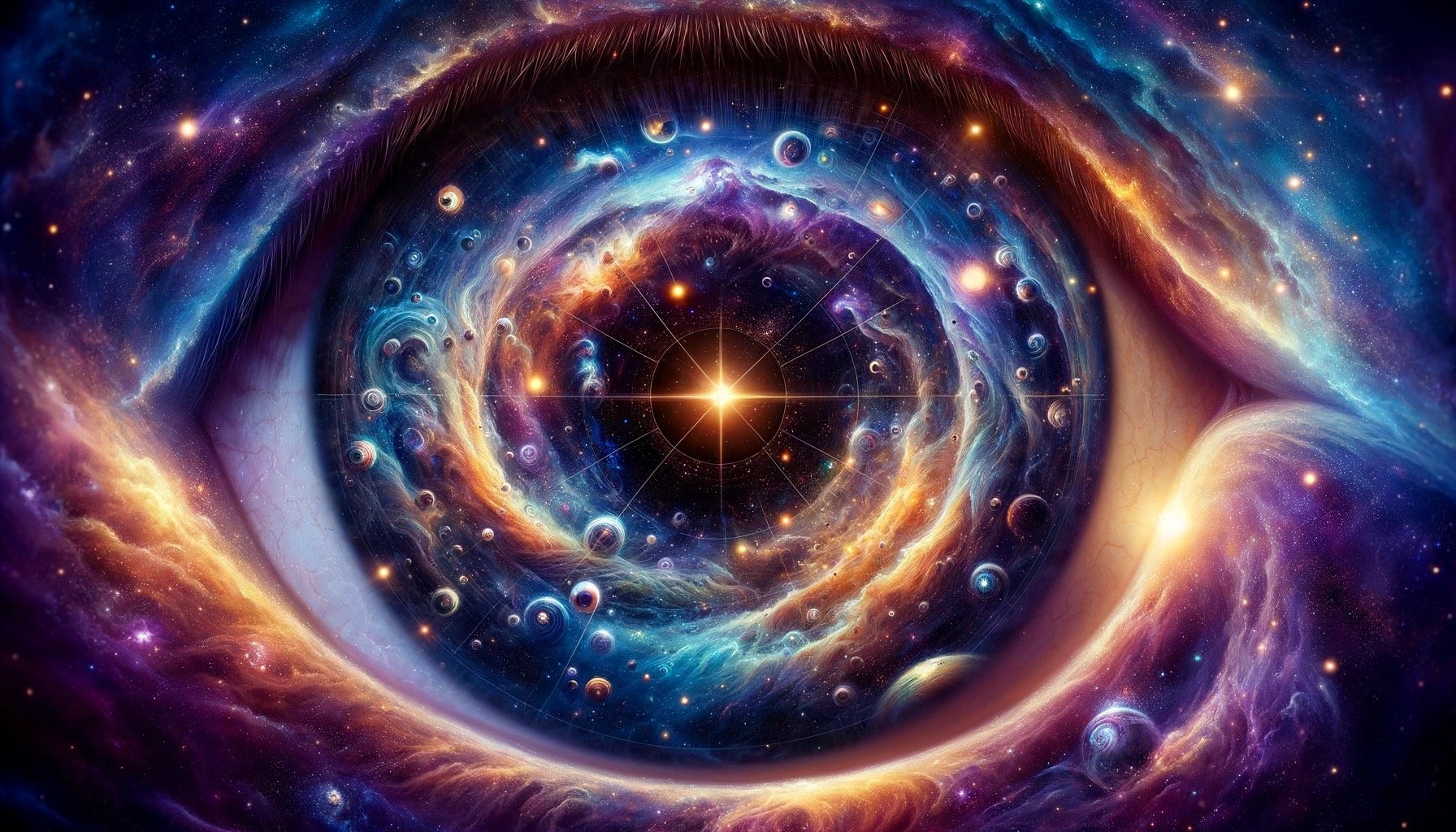 Cosmic Gaze: Echoes of the Starry Symphony