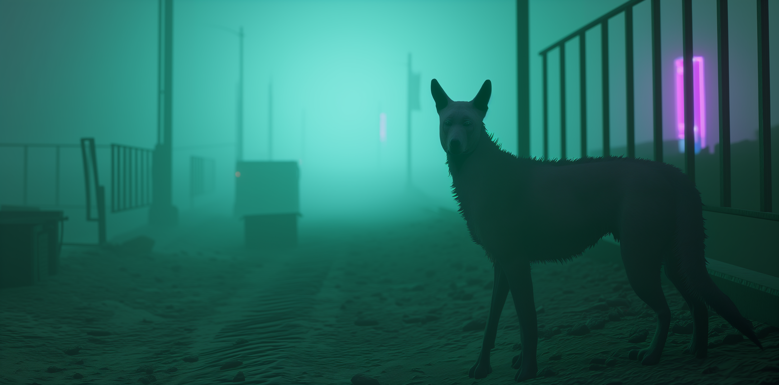 Lone Watcher in the Fog - A Broken Future