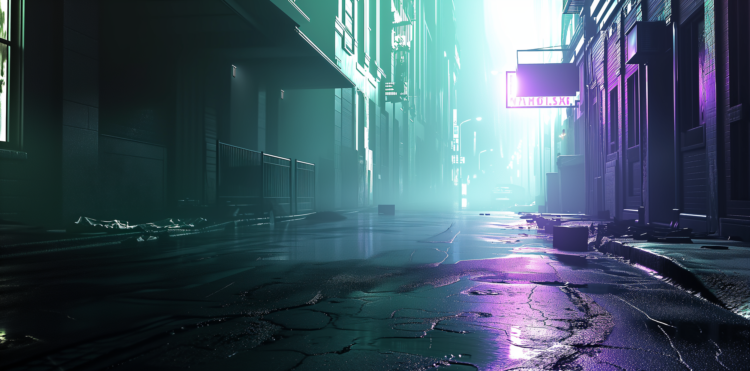 Whispers of Neon - A Silent City's Tale