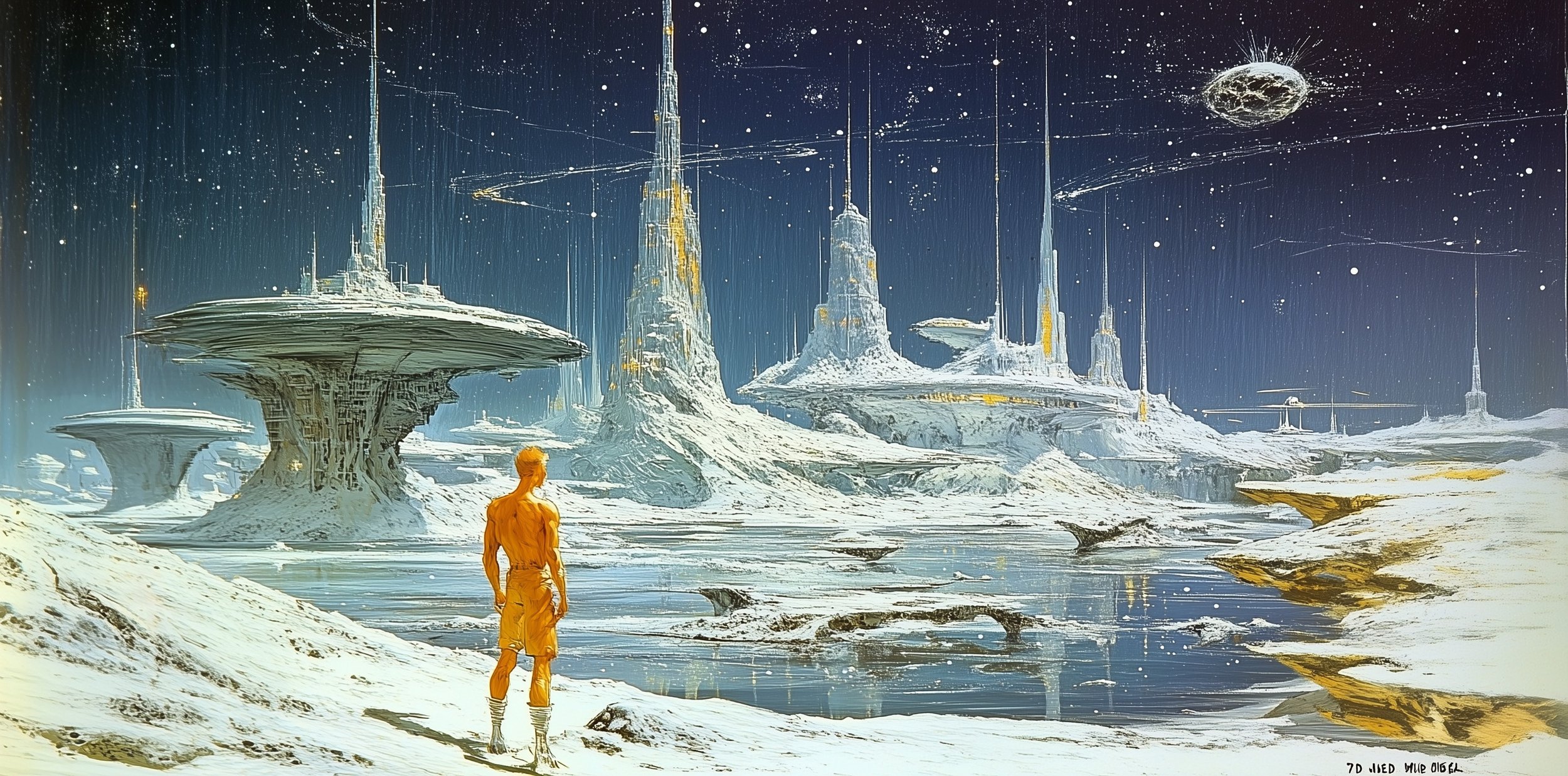 The Solitary Watcher of the Frozen Citadel