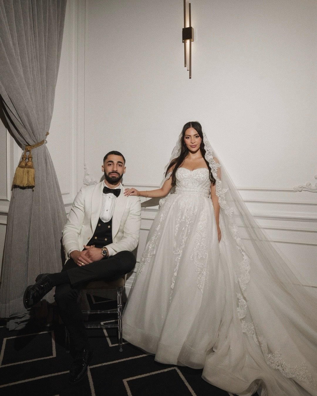 Magical and blessed ✨ Nicole and Damian ❤️
.
#married #bridetobe #