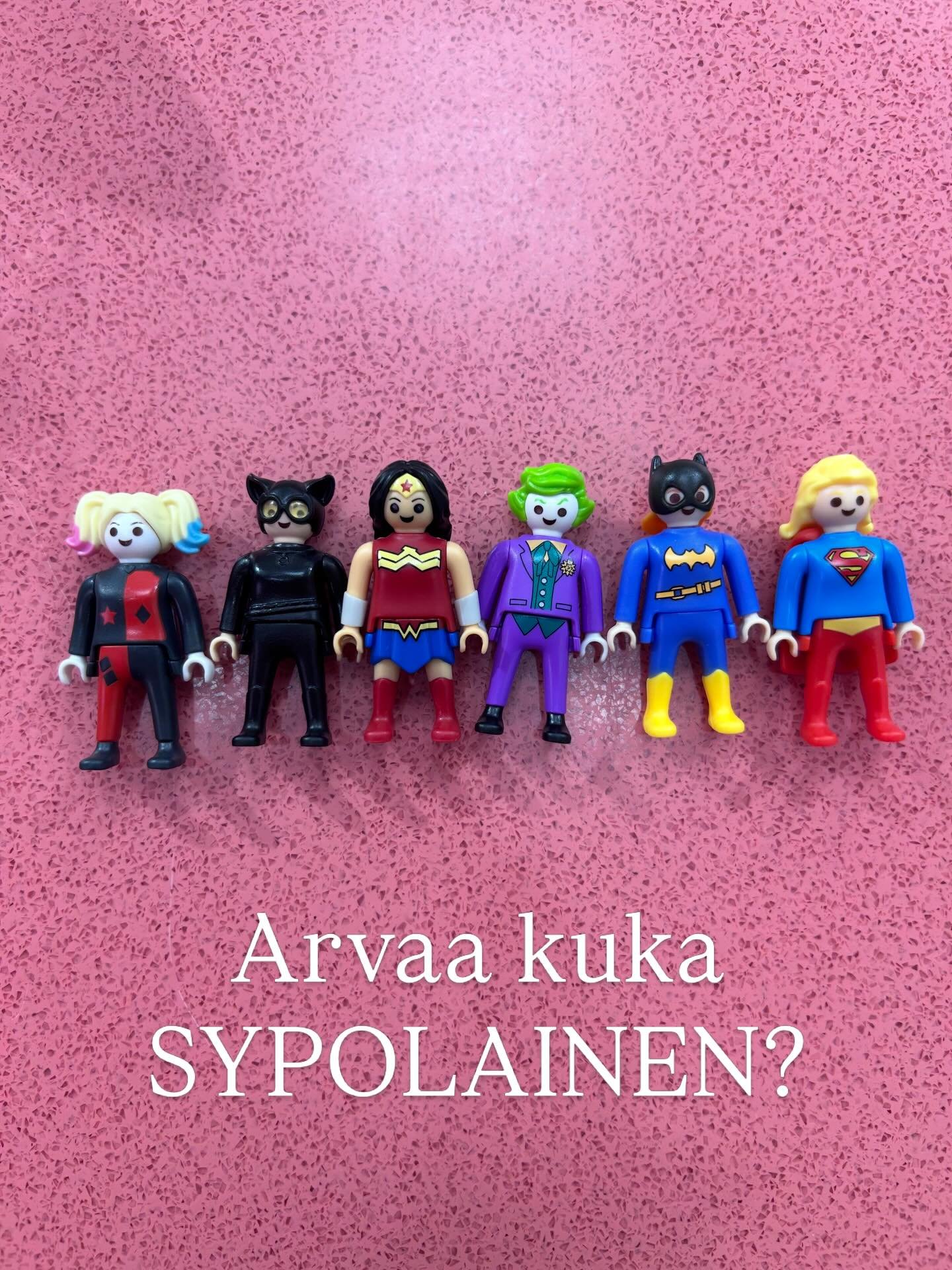 Me l&ouml;ytettiin meid&auml;n kinderyll&auml;tyksist&auml; SYPO tiimin Doppelgangerit!😆❤️ ARVAATKO KUKA ON KENENKIN KAKSOISOLENTO? 🫢❤️🕵🏻&zwj;♀️

T&auml;&auml;ll&auml; on aikamoinen armeija jo kasassa!