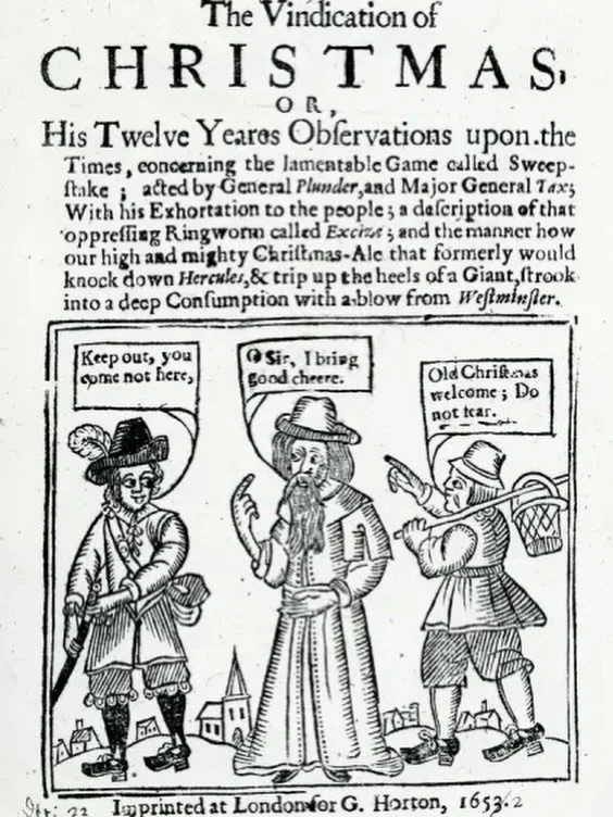 Merry Christmas and Yuletide blessings to all. This season has often been a contentious one. I&rsquo;m just reflecting on this image that was printed after the banning of Christmas Ales in England in 1653 - all the things we love about Christmas like