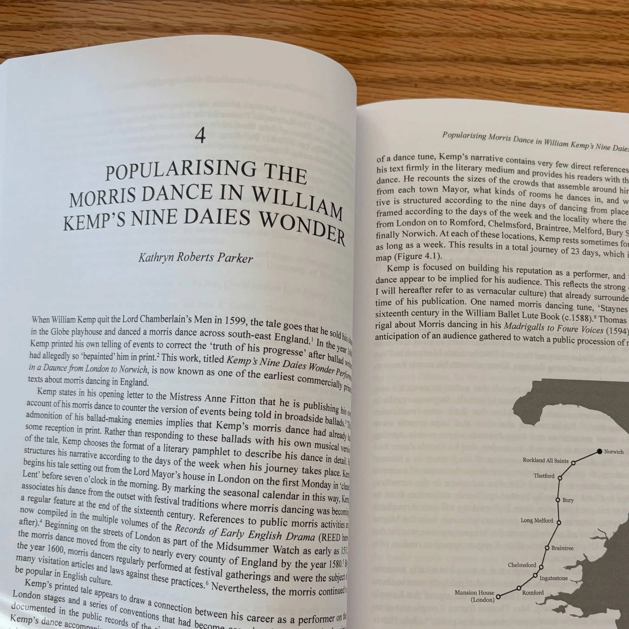 New chapter has dropped, all about the music of William Kemp&rsquo;s morris dance from London to Norwich around the year 1600. Looking forward to this chapter being open access soon thanks to the European Commission 🎶🥁🎻👯
