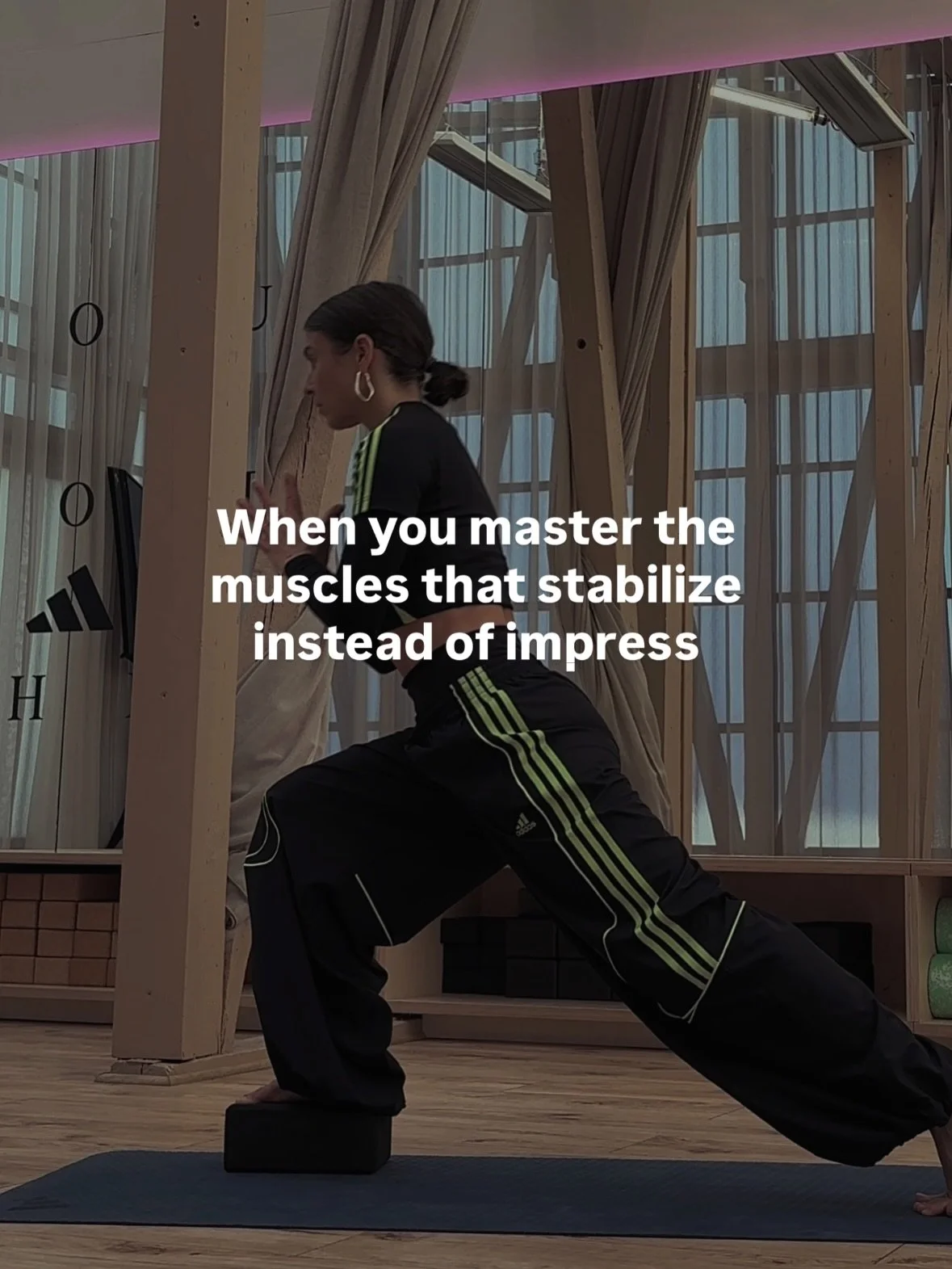 When you master the muscles that stabilize instead of impress, strength becomes reliable, movement gets cleaner, and your body keeps up with your ambition.

Show muscles create power. Stabilizers make it usable.

This is exactly why FLEX&amp;FLOW&reg