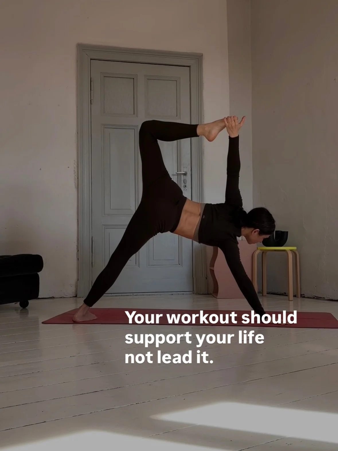 Your body isn&rsquo;t meant to live in depletion. Your workouts aren&rsquo;t meant to run your life.
When training becomes obsession, when every session feels like a test, when you feel &ldquo;less than&rdquo; for missing a workout, this isn&rsquo;t 