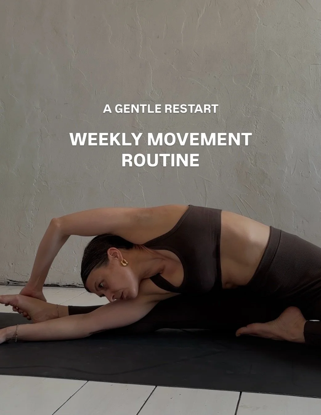 Your body doesn&rsquo;t need more intensity. It needs better integration.
A weekly restart isn&rsquo;t about doing more. It&rsquo;s about recalibrating.
Strength first. Control second. Range third. Flow always.
That&rsquo;s the FLEX&amp;FLOW&reg; dif
