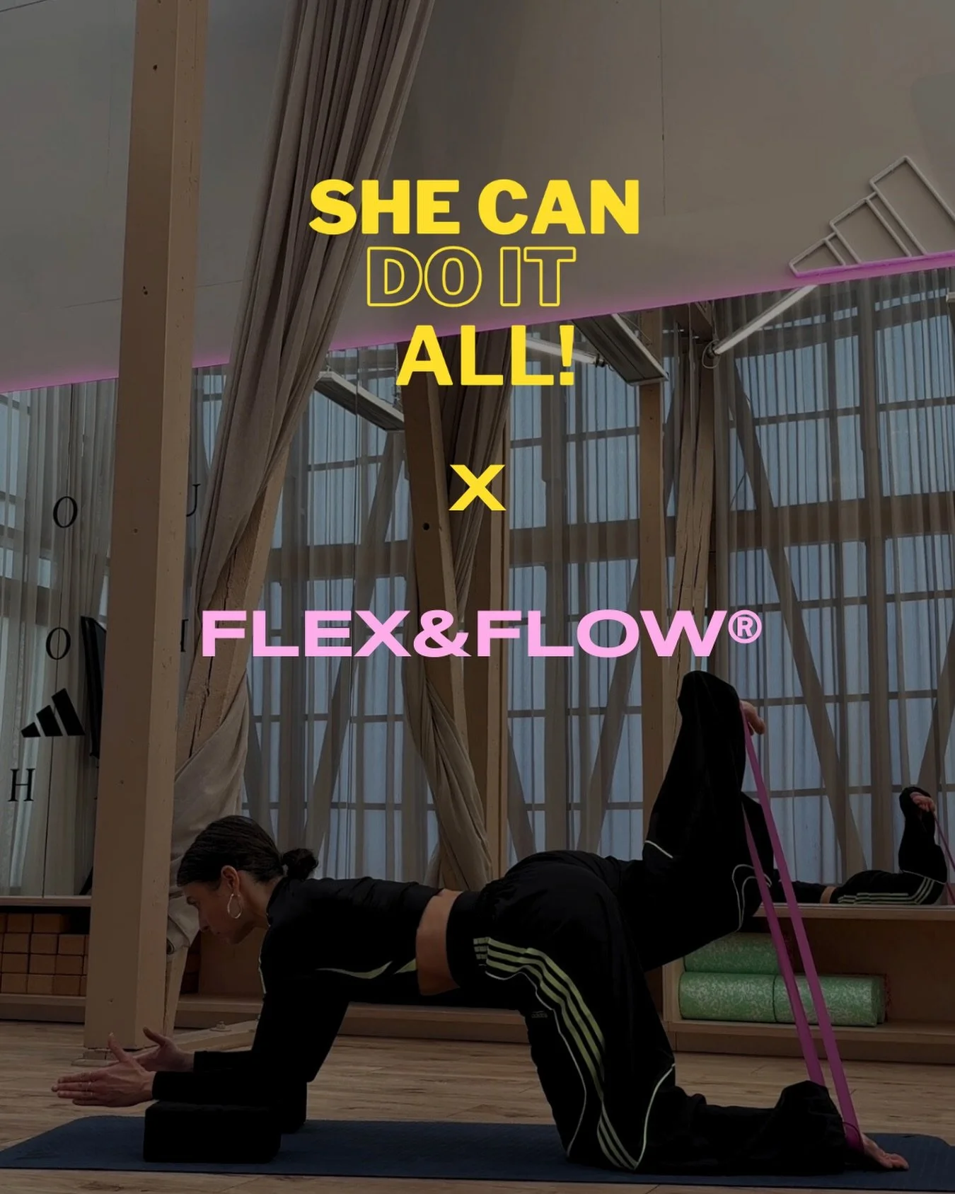 Being part of this opportunity makes my heart bump 🩷

Uplifting each other in a competitive business as females and building a community is something to not be overlooked!

So grateful to be part with my class today at 5pm with FLEX&amp;FLOW&reg; at
