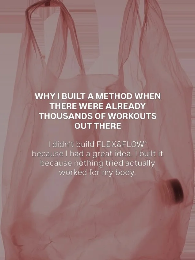 For years I thought I was lazy.

Chronic discomfort, nagging pain, and a long list of practices I couldn&rsquo;t stick to. Yoga for a while. The gym for a while. Gone after two weeks.

Turns out when a method doesn&rsquo;t speak to your body, your bo