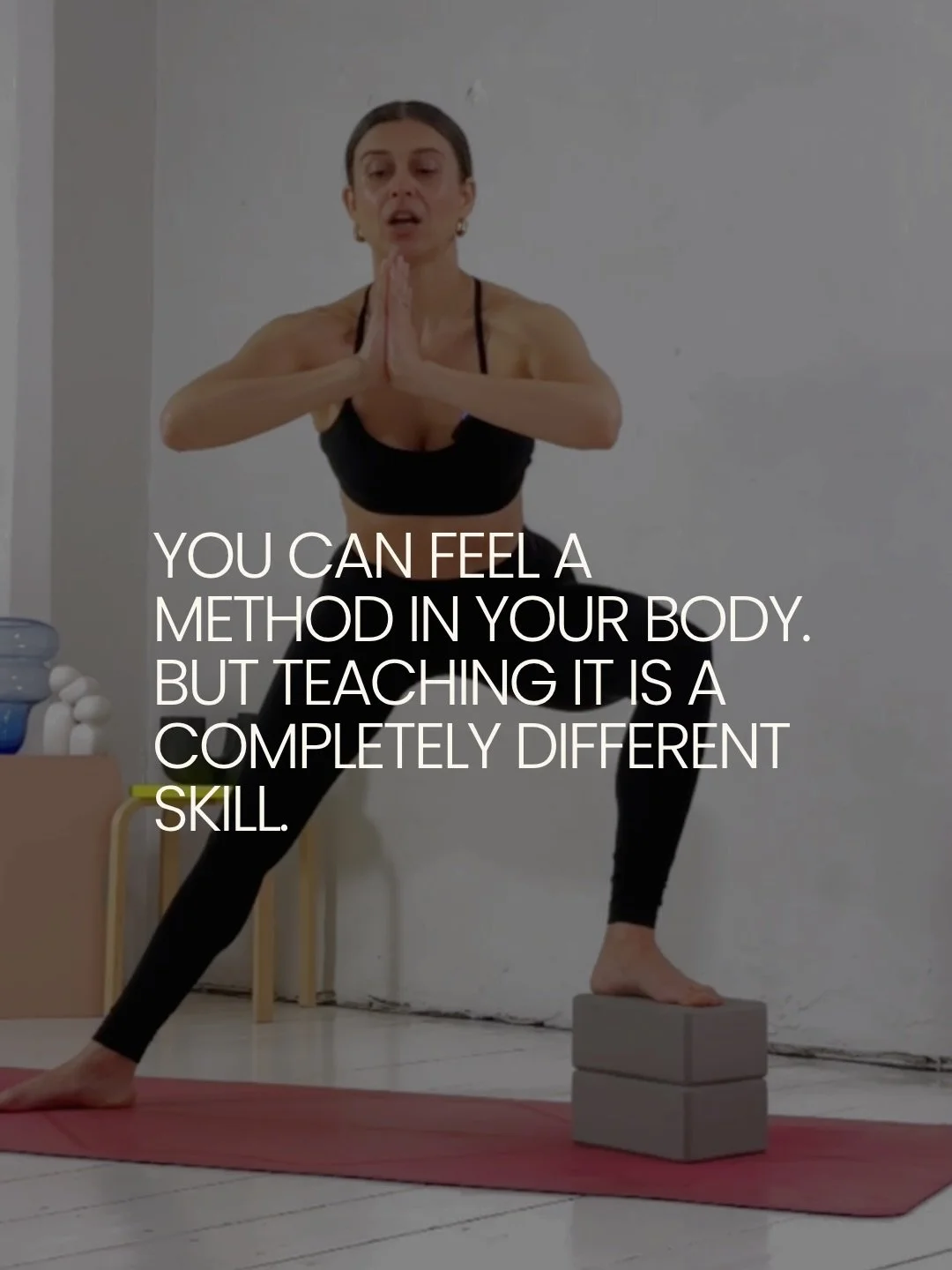 There is a moment when practicing a method is no longer enough. When you want to know why it works, how to build it, how to give it to someone else. That is exactly what the FLEX&amp;FLOW&reg; 50H Teacher Training is for. 12 people in the founding co
