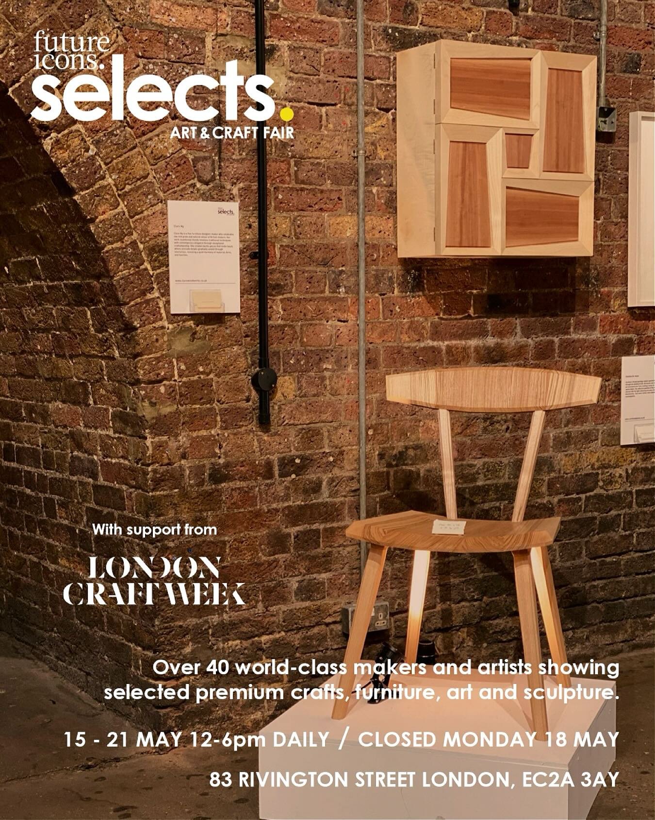 ✨ Part Two of @futureiconsselects ! ✨

A true celebration of craft in every form and material. Discover one of a kind pieces from over 40 incredibly talented makers, showcasing an exciting diversity of crafts and materials all in one stunning space.
