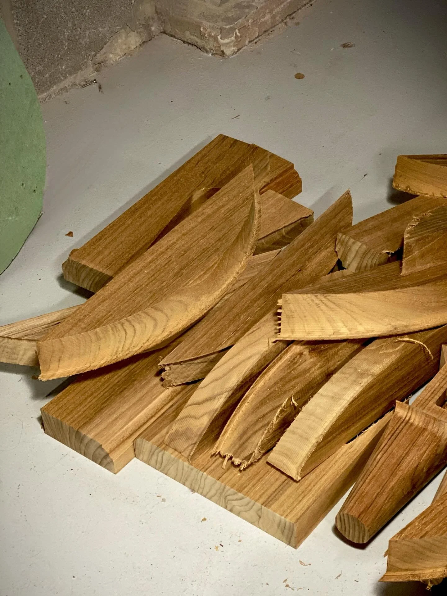 Most offcuts get swept into the bin without a second thought, but this particular type of offcut made me pause.

I wasn&rsquo;t sure what they would become, I only knew that they were not finished with me.