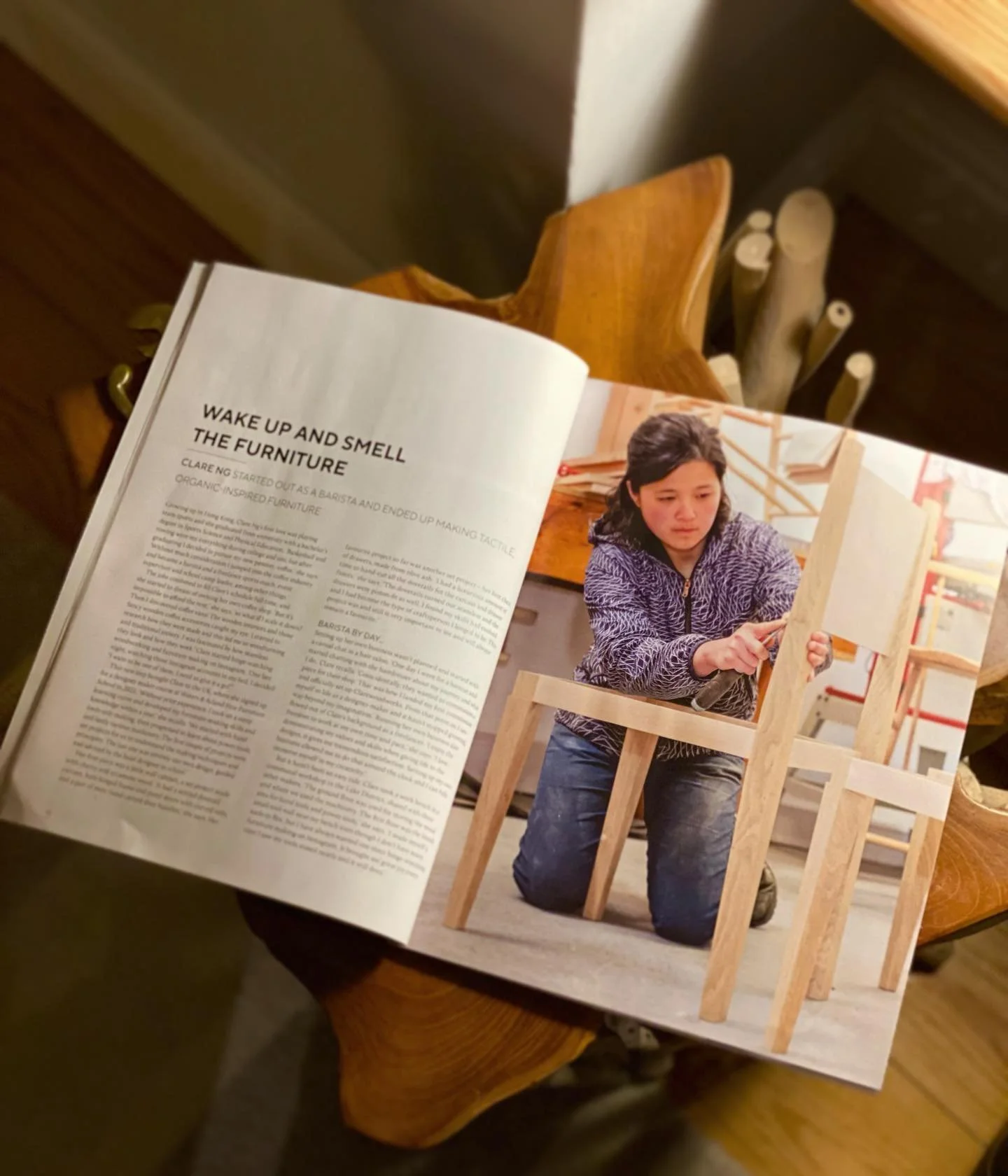 I am honored and flattered to be featured in the latest issue of Furniture &amp; Cabinetmaking magazine! 

It has summarized and condensed my three years (and still counting✨) furniture design and making journey into a couple of pages. 

This include
