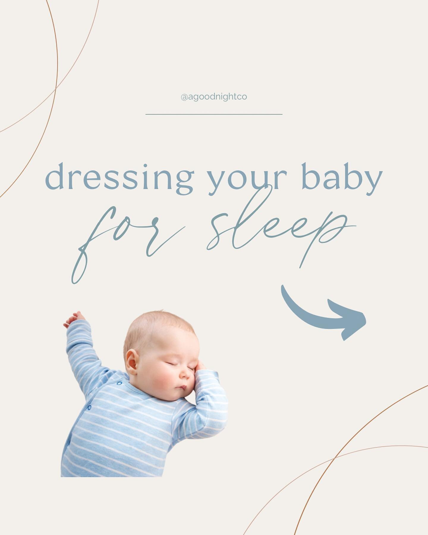 Are they too hot? Too cold? How many layers should they be wearing? It can be so hard to know how to dress your baby for sleep! Swipe through for my top tips and considerations when dressing your babe for sleep time!

Editing to add: I missed a slide