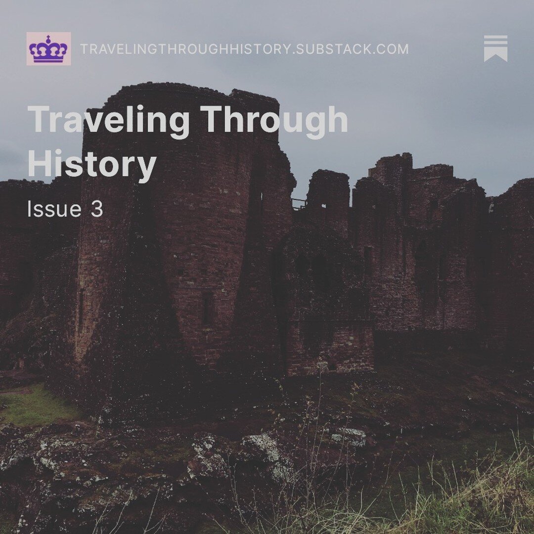 Issue 3 of 'Traveling Through History' is available.

Link in bio, but if yo want t collect this issue as an NFT, then go to my paragraph link in below in the first comment.

This week's issue dives into the fascinating history of Goodrich Castle, al