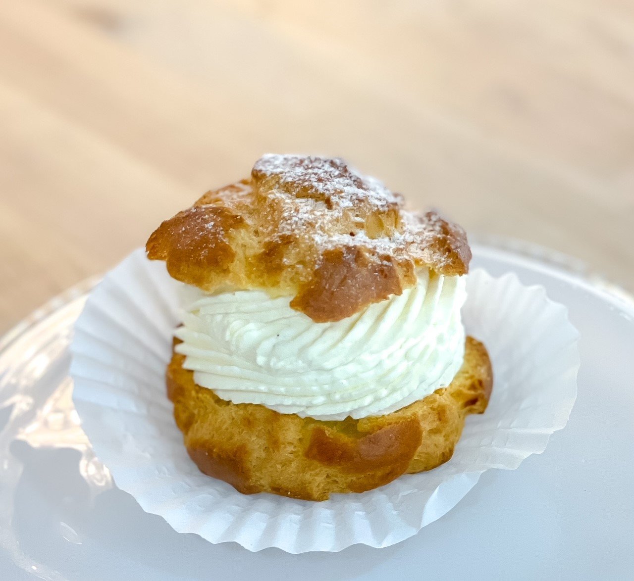 Cream Puffs! Do you love them as much as we do?
.
Here's the menu for Saturday, May 18th.
.
Scones:
Strawberry Chocolate
.
Cookies:
Chocolate Chip
Not My Cookie
.
Special cookies this month:
Orange Blossom Poppy
Tuxedo
Confetti
.
Brownies
Blondies
.
