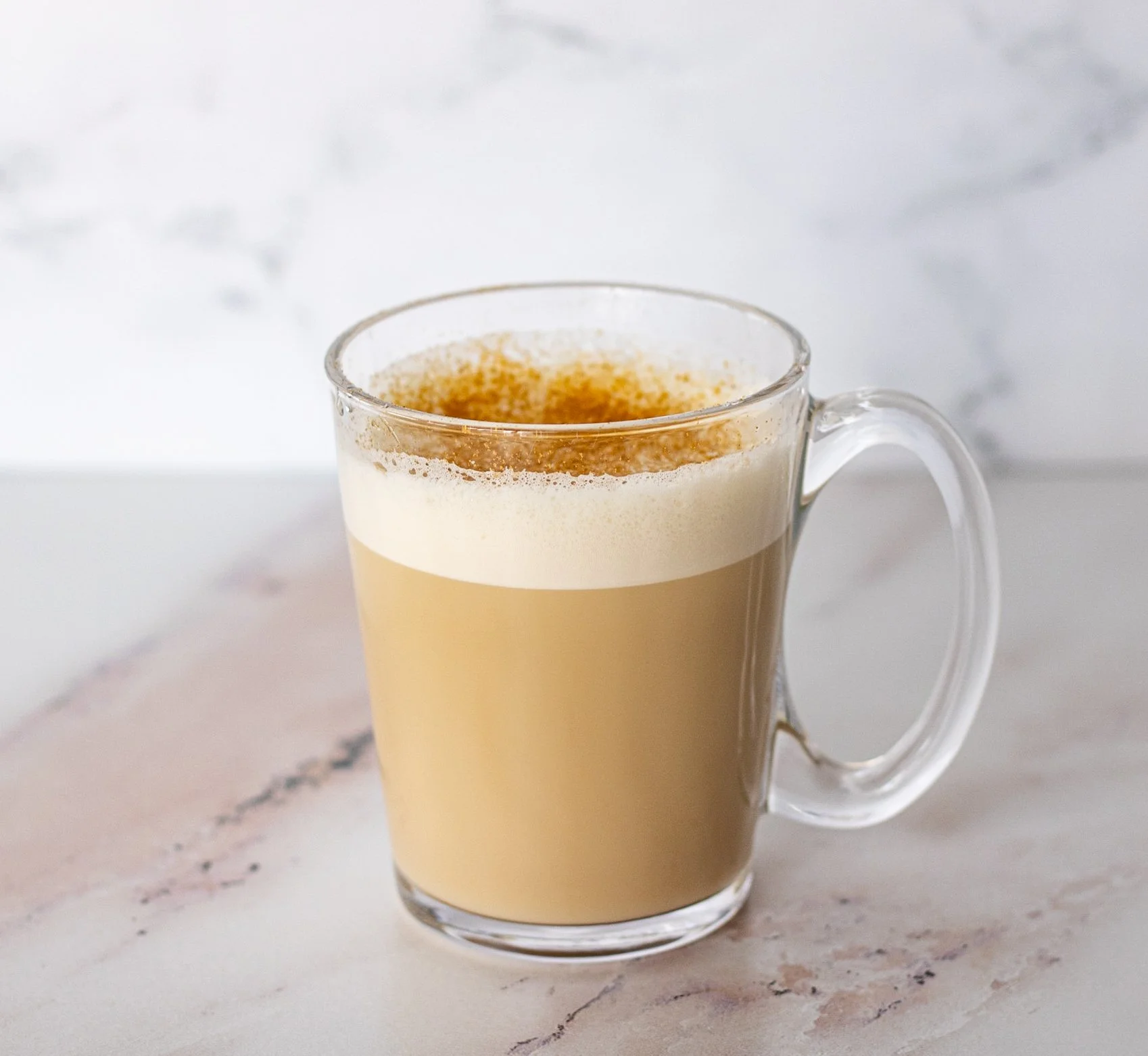 A Chai Latte is always best with a shot (or two) of espresso. 🥰
.
Stop in or order online thru our app for pickup or delivery! Located in Appleton, Wisconsin. 
.
#whiskandarrow #appletonwi #bakery #wisconsinbakery #chailatte