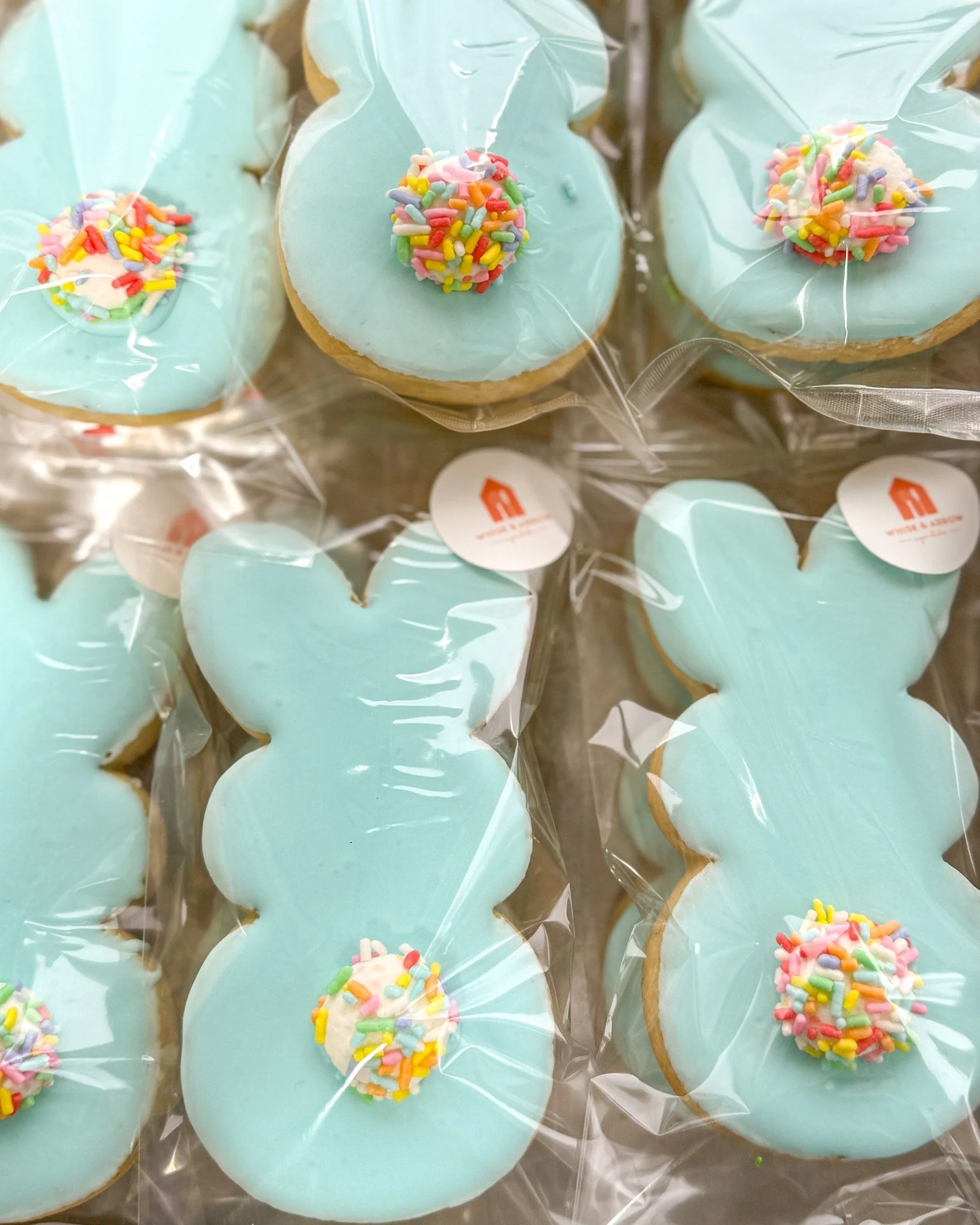 We're putting out some super cute Easter themed sugar cookies, these would be perfect for any Easter basket, or just because!
.
Stop in or order online thru our app for pickup or delivery! Located in Appleton, Wisconsin. 
.
#whiskandarrow #appletonwi