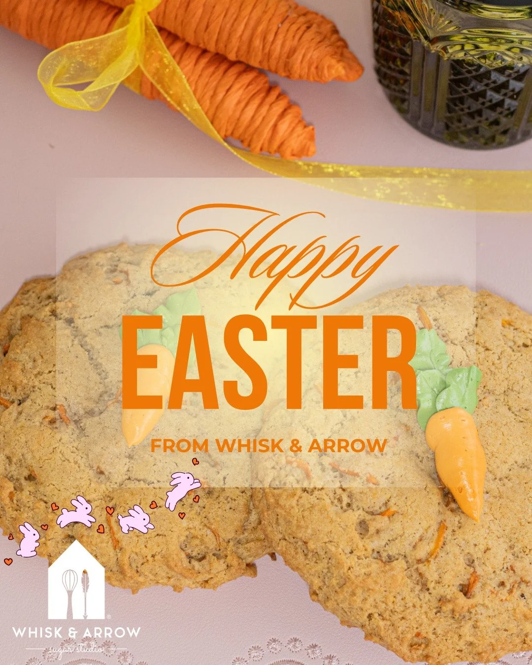 Happy Easter friends! We hope you have a great Sunday with your family and friends. 🐰 What's on the Easter menu for you? Share below!
.
#whiskandarrow #appletonwi  #wisconsinbakery #easter #eastertreats