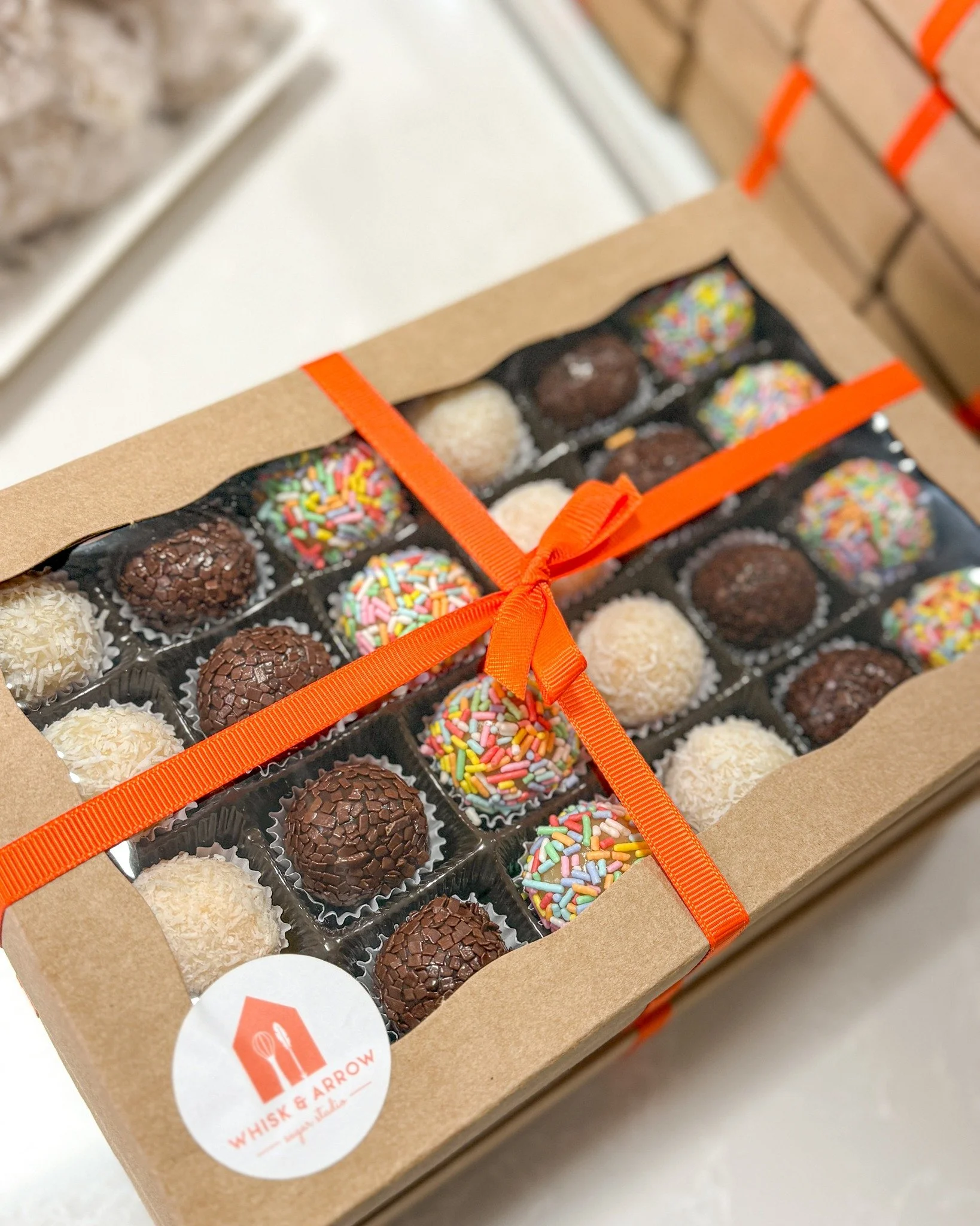 Chocolate, Coconut, and Vanilla Brigadeiro's are available in a 12 or 24 pack right now. It's been a LONG time since we've had these, so don't wait to order. In case you don't know what a Brigadeiro is, they are a Brazilian style caramel, between fud