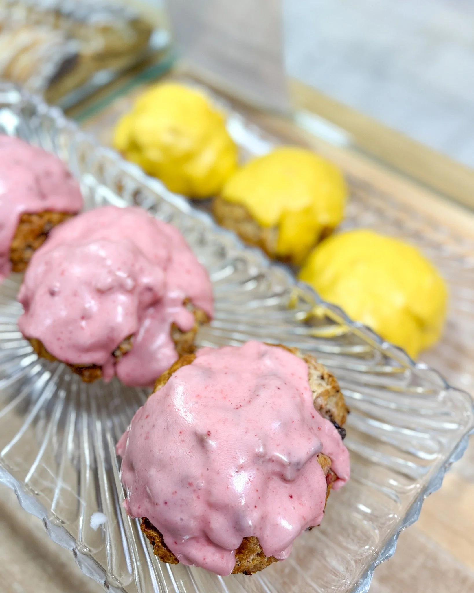 Don't forget to check out our Take &amp; Bake Scones in the freezer! We have some mini blueberry and strawberry available. Enjoy a little bit of Whisk &amp; Arrow when we are closed Sundays and Mondays. 
.
Stop in or order online thru our app for pic