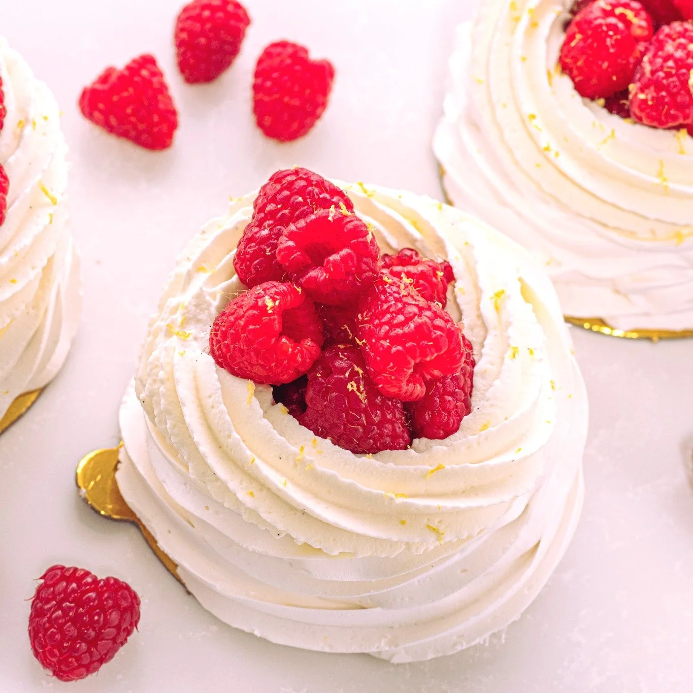 *Menu Below*
We have a berry beautiful selection that's bursting with a bounty of fresh berries! We have Raspberry Pistachio Pavlovas, Fresh Fruit Tarts, Dark Berry Little Lads (our fancy term for blackberries and blueberries), and Mixed Berry Puffs!
