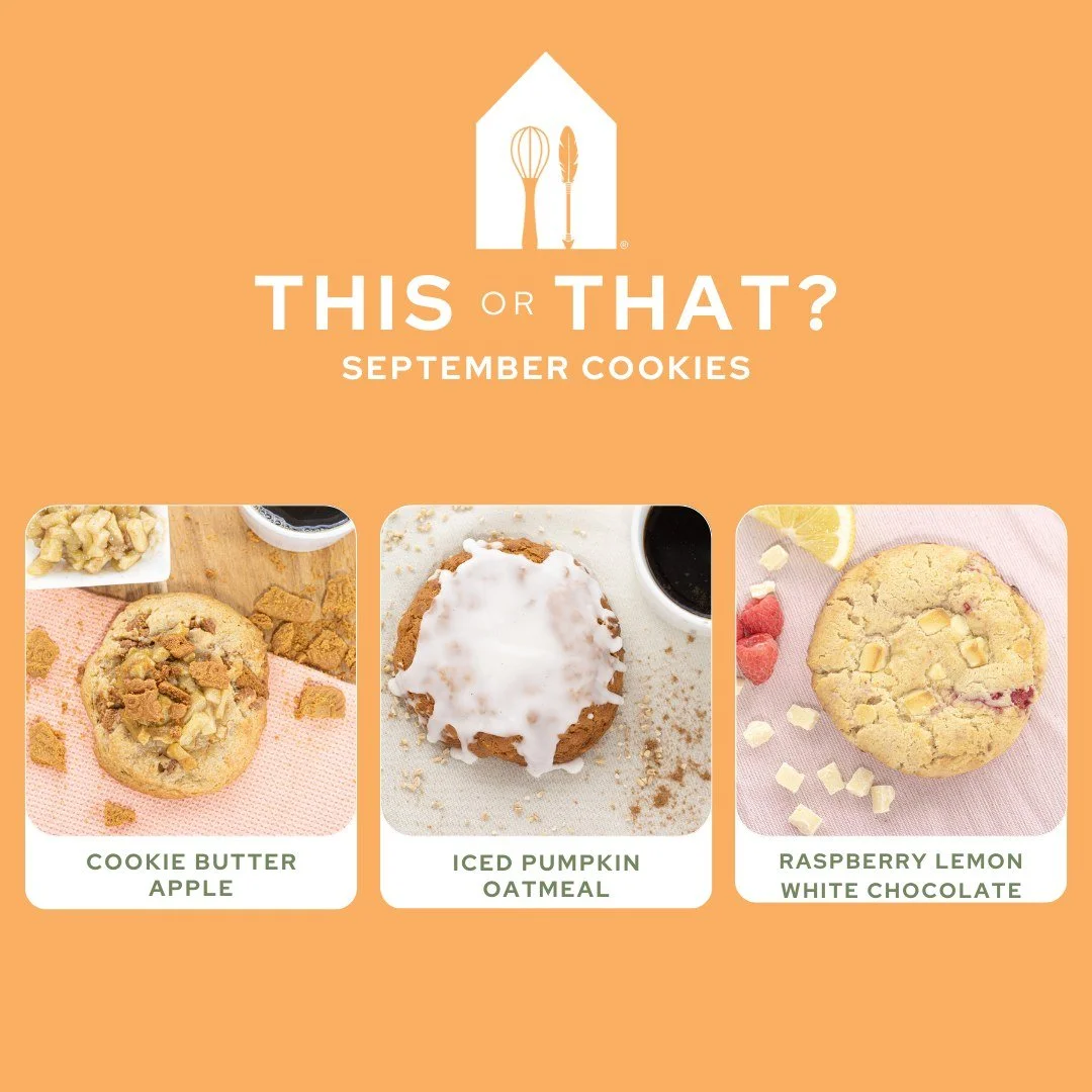This is the final time I'm making this post, you should have had more than enough time to stop in and pick a favorite September cookie. I said it before, I'll say it again, I would do some crazy things to get that Iced Pumpkin Oatmeal. I have enjoyed