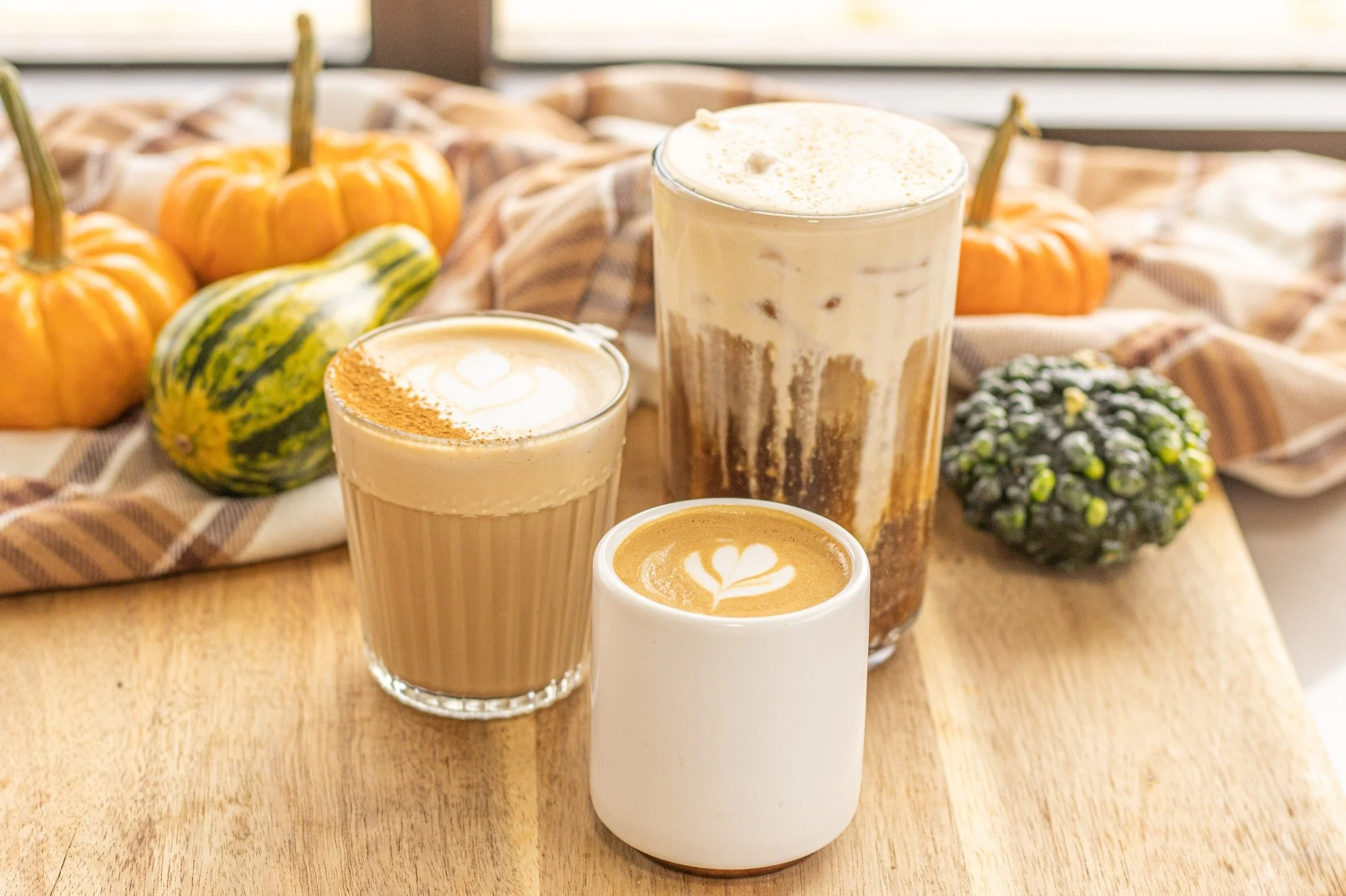 What's your go to Fall drink right now? Is it something from our menu, or something you made up? Mine is the Pumpkin Cheesecake Cold Brew, I wish we had it year round because that would be my go to coffee Fall or not. 🎃
.
Stop in or order online thr