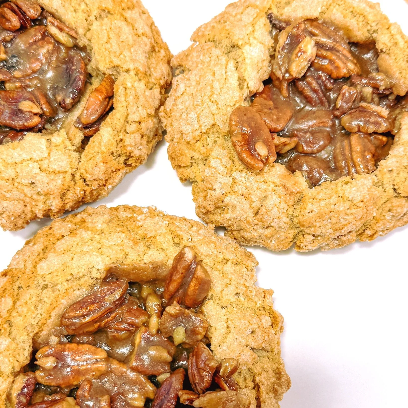 *Menu Below*
It&rsquo;s National Nut Day! (Not like that, but celebrate as you see fit!) 🥜
We are nuts about our nut-filled offerings! We have fresh, flaky Almond Croissants that we can get nice and hot on demand, crisp and gooey Pecan Pie Cookies t