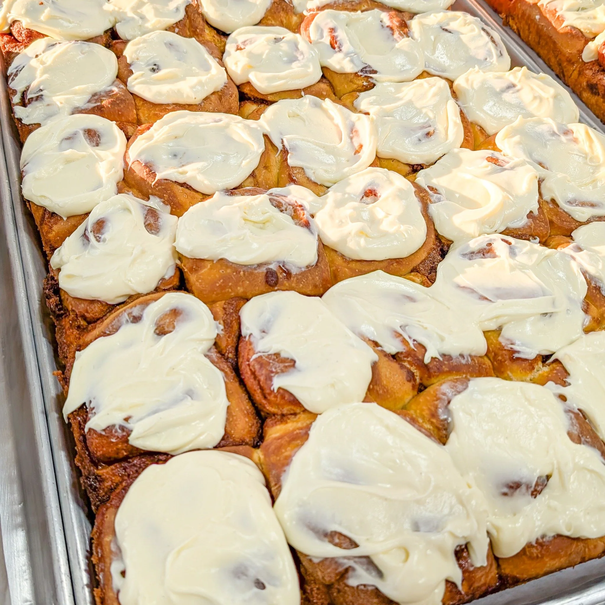 It's Cinnamon Roll time! We made more this time around and had pre orders open, so hopefully everybody gets their rolls this time around. 
.
Stop into our store at 1915 N Richmond Street Appleton, WI 54911 
or order online thru our app for pickup or 